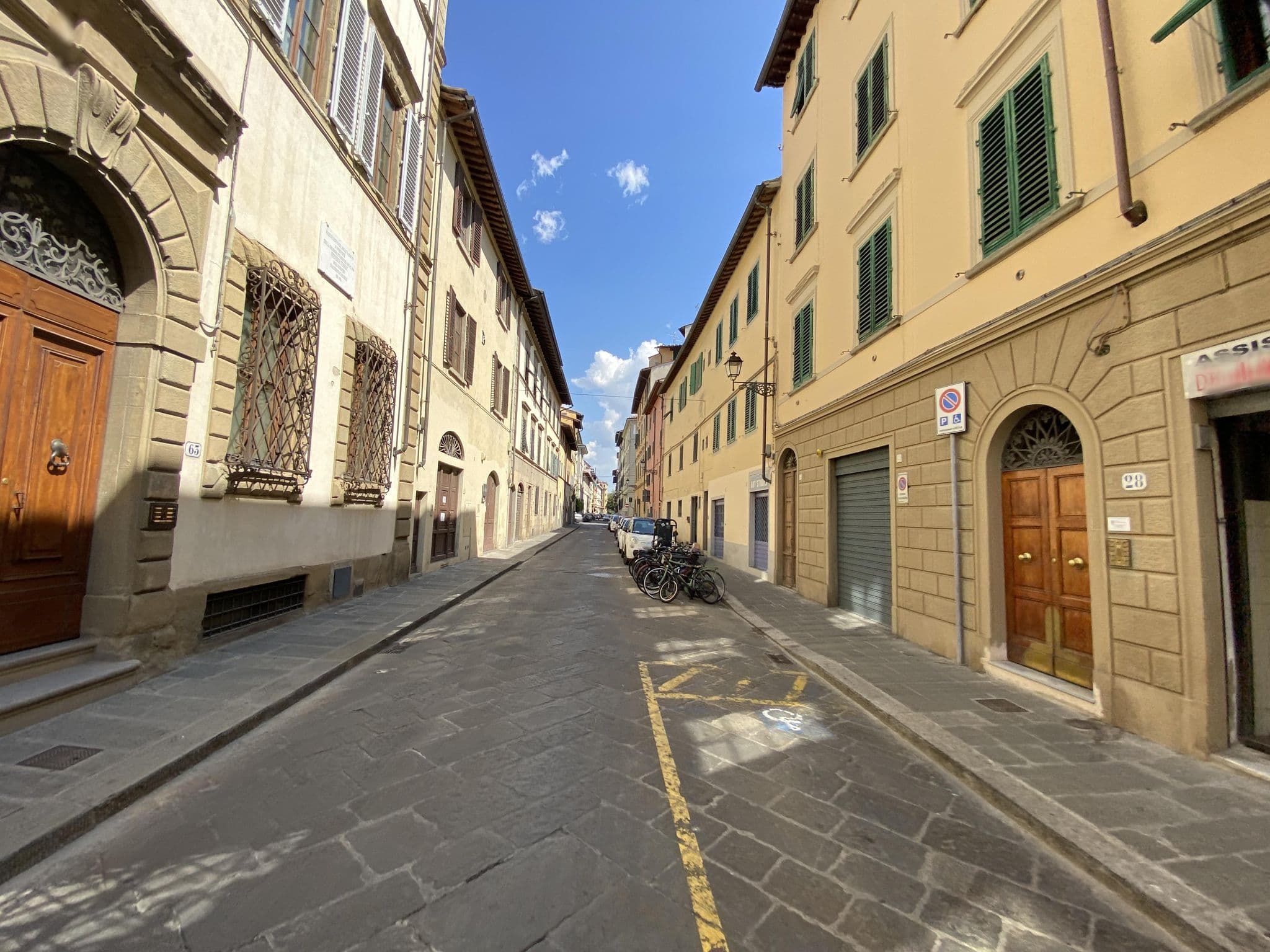 Street view near Fani Giuseppe, Florence — © asturksever (CC BY-SA · Mapillary)