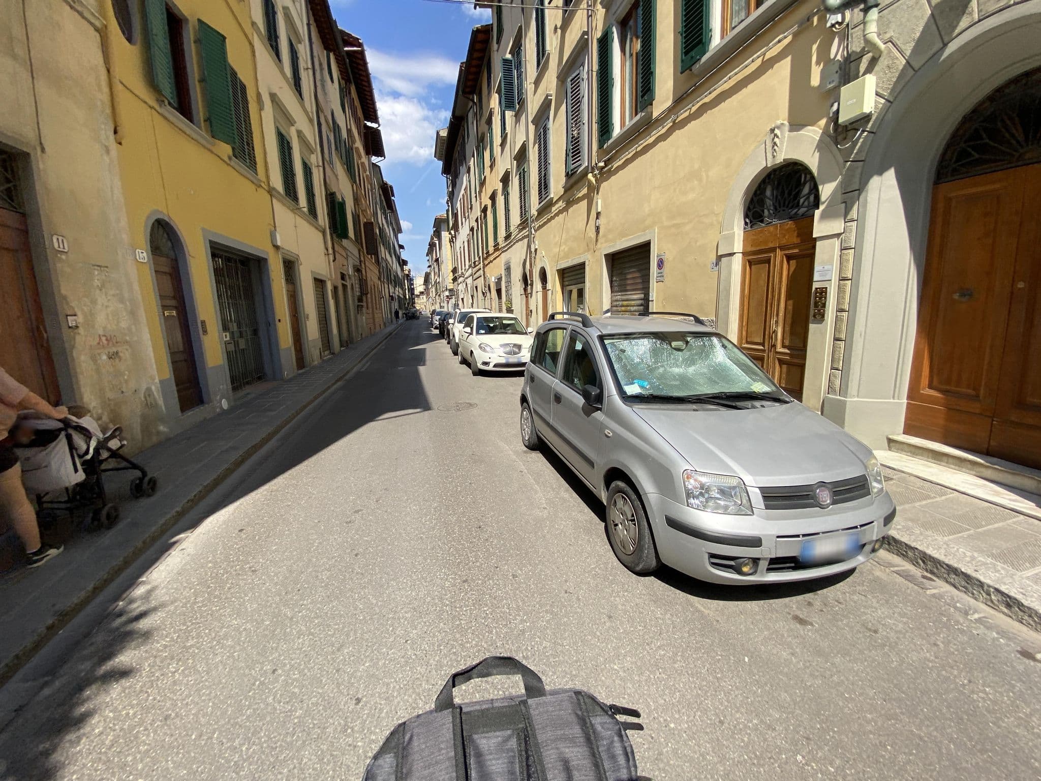 Street view near Apartment Zeus, Campo di Marte — © asturksever (CC BY-SA · Mapillary)