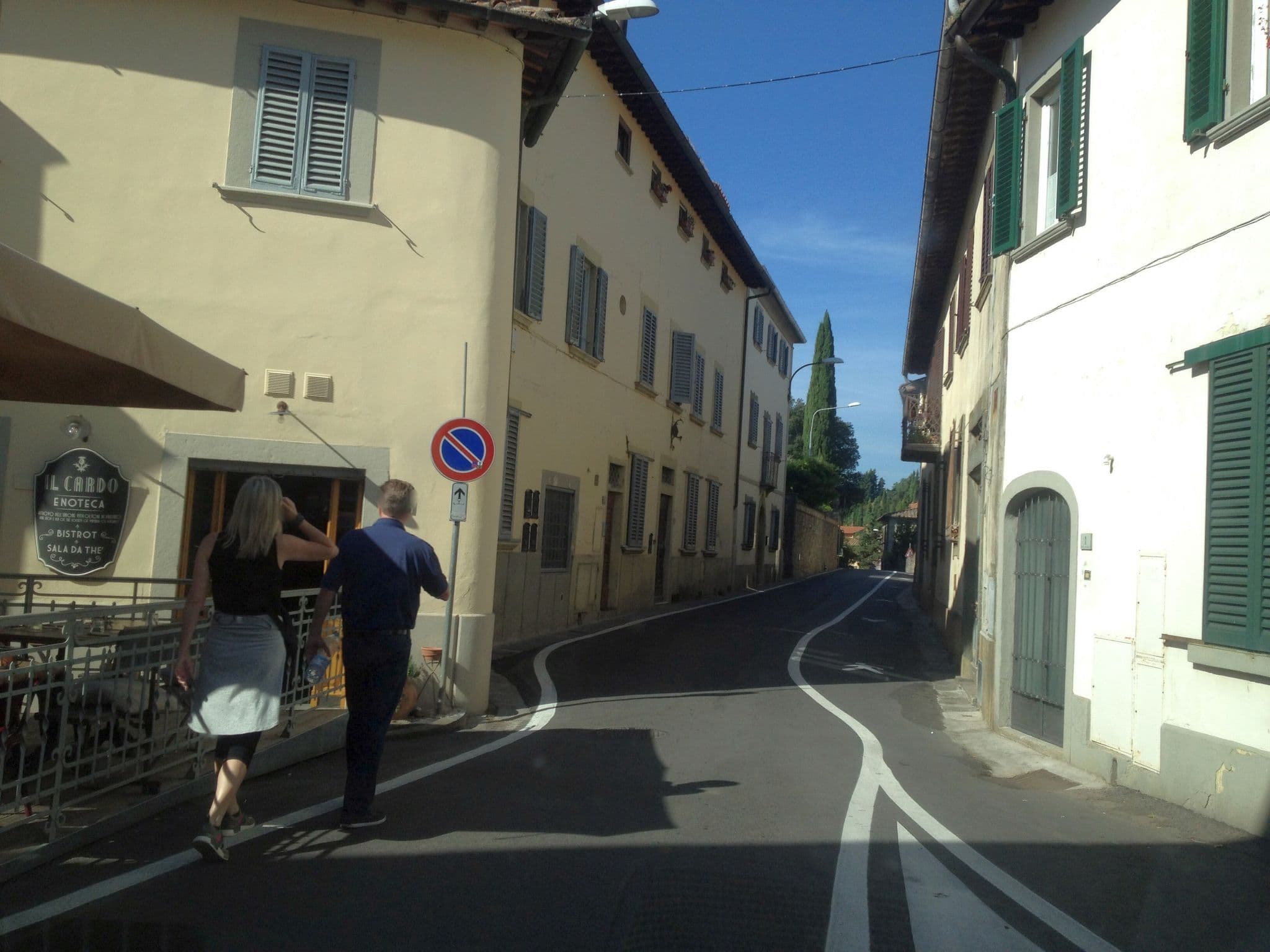 Street view near Chianti & More, Panzano in Chianti — © istefanos (CC BY-SA · Mapillary)