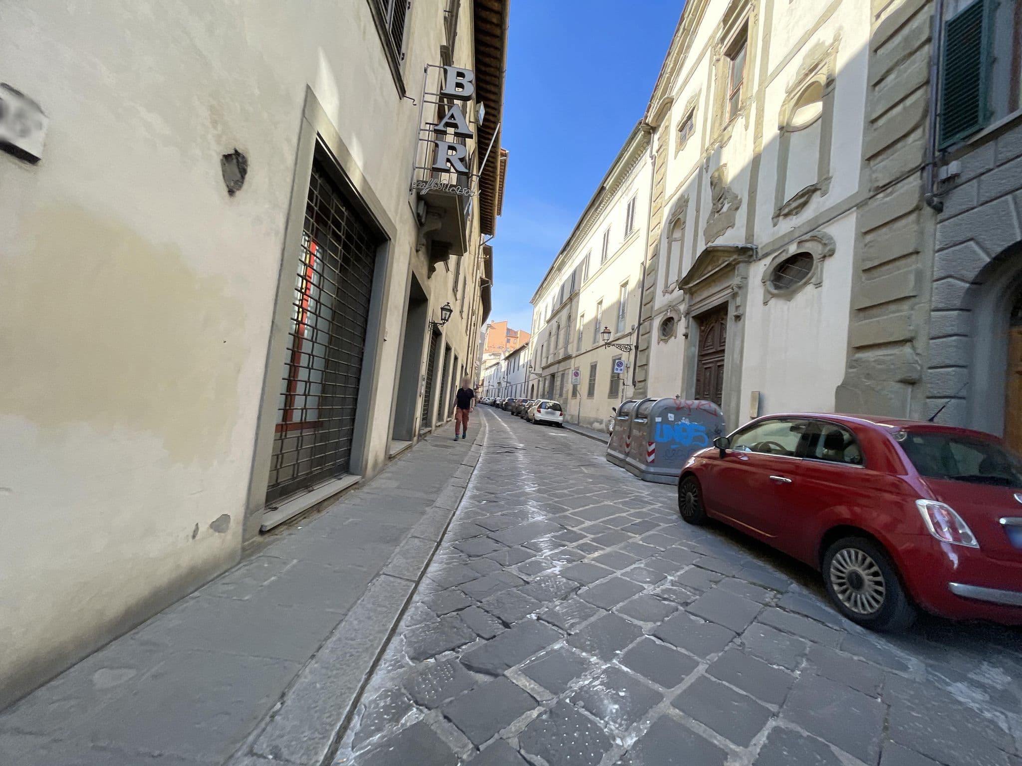 Street view near Hotel Residence Palazzo Ricasoli, Florence — © filipb (CC BY-SA · Mapillary)
