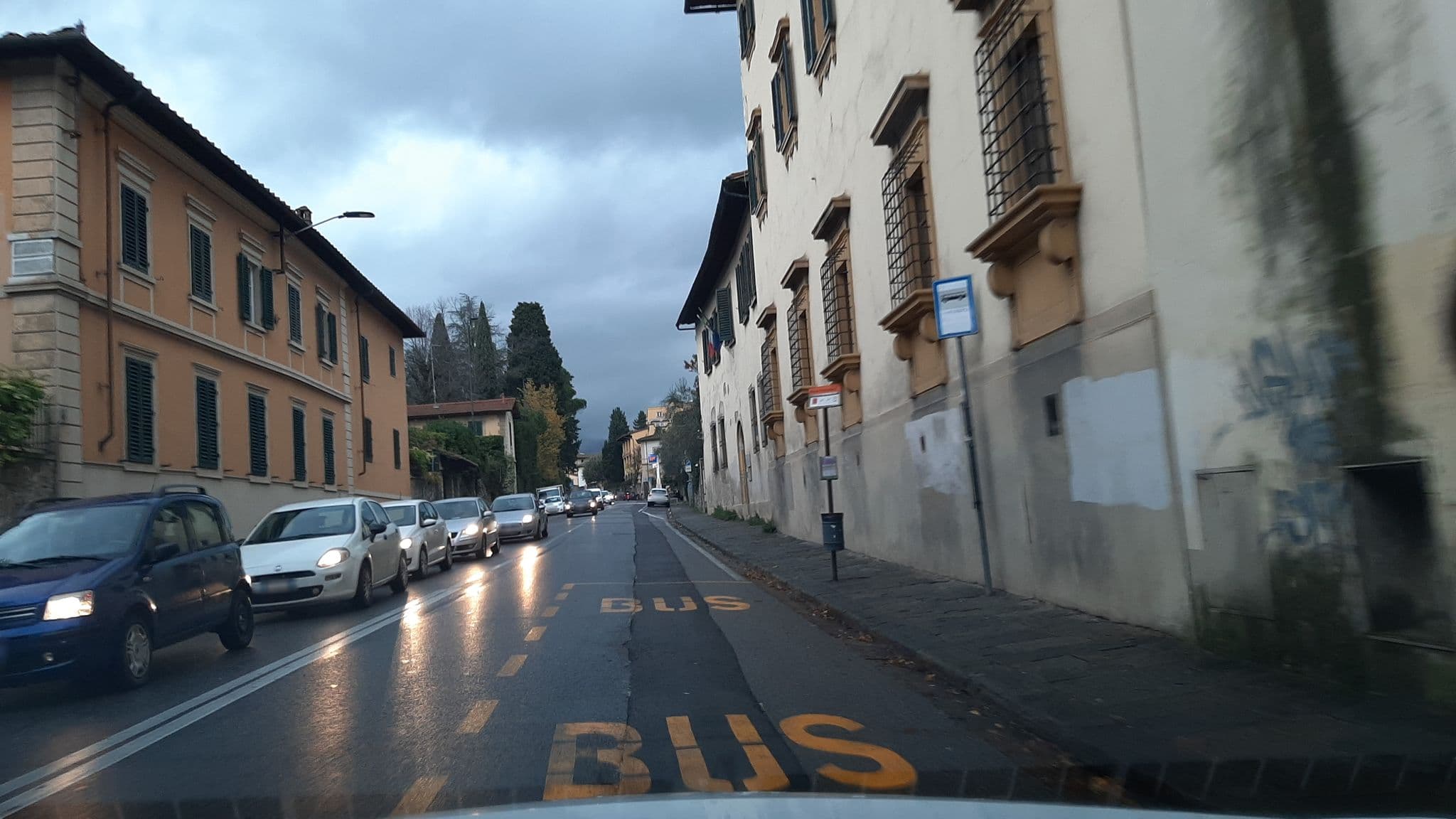 Street view near Villa Berry, Florence — © vianney182 (CC BY-SA · Mapillary)