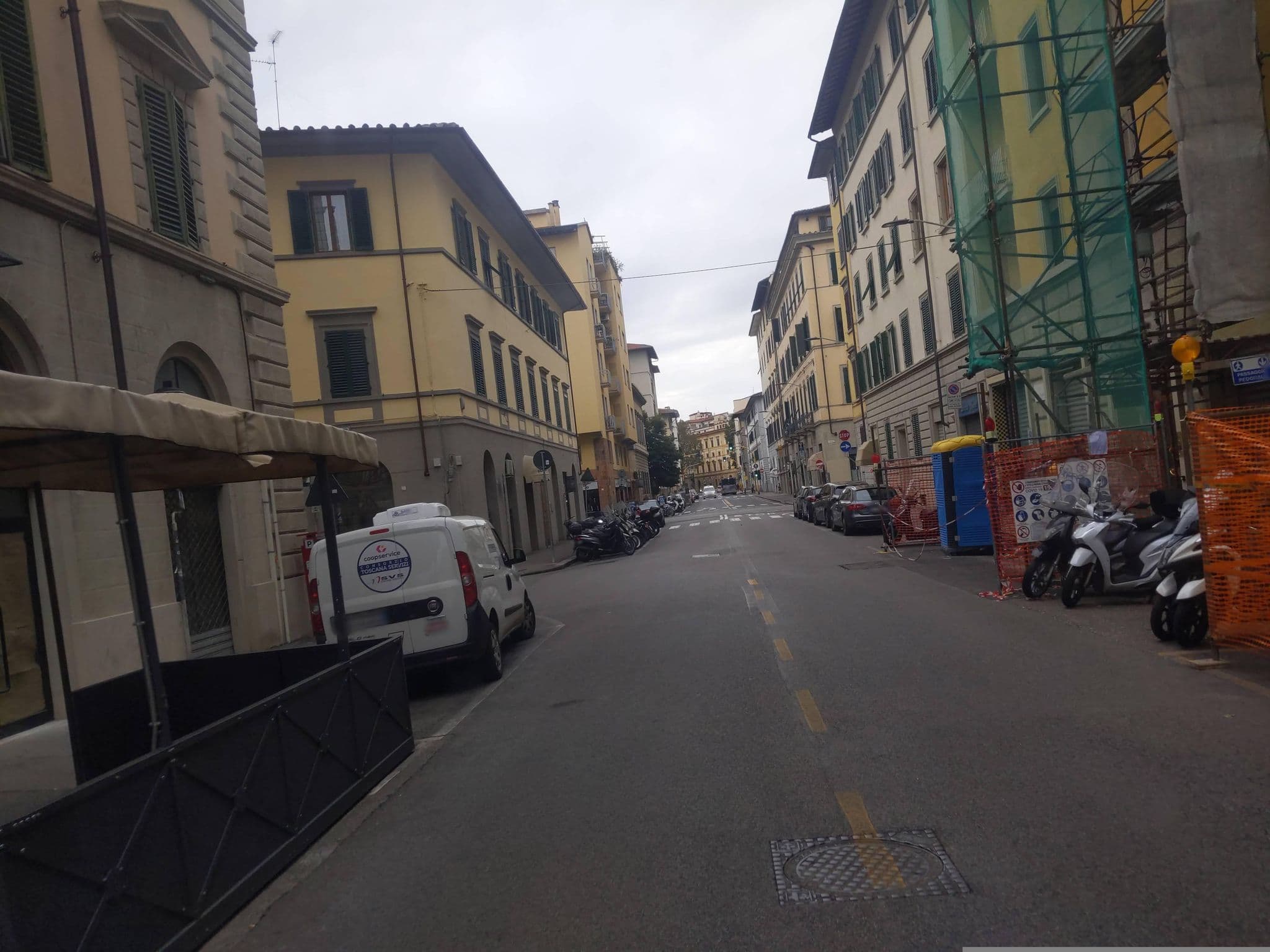 Street view near Soggiorno Michelangelo, Campo di Marte — © martinligabue (CC BY-SA · Mapillary)