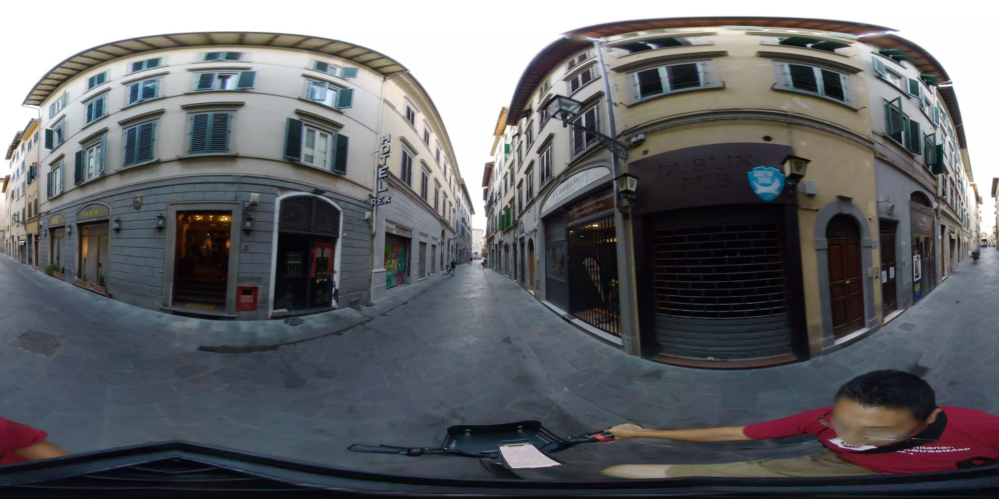 Street view near Lobra SRL, Florence — © dilipshrikhande (CC BY-SA · Mapillary)