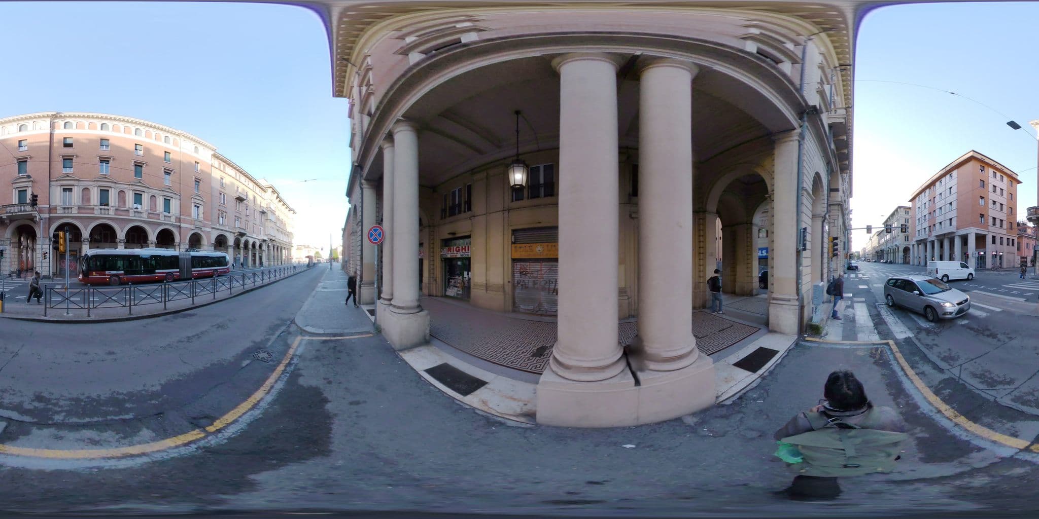 Street view near B&B Ambra, Bologna — © mapconcierge (CC BY-SA · Mapillary)