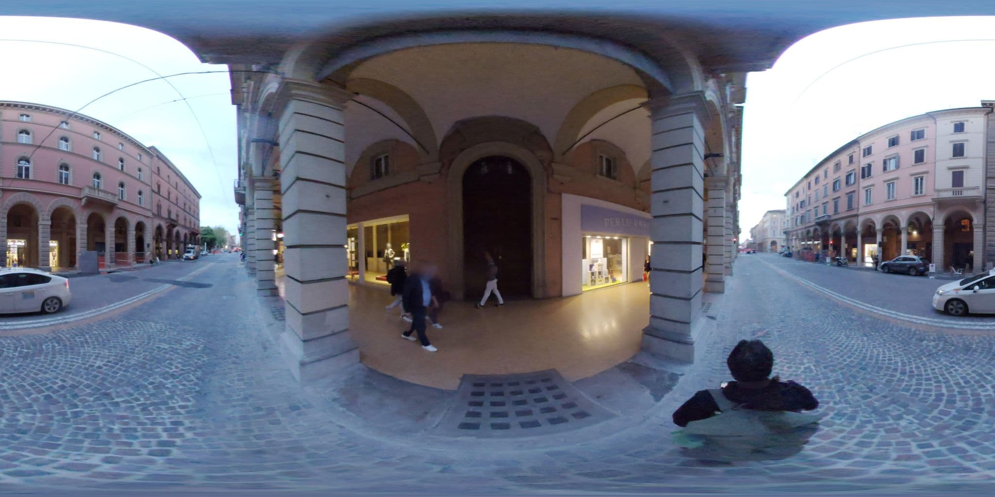 Street view near Zanhotel SRL, Bologna — © mapconcierge (CC BY-SA · Mapillary)
