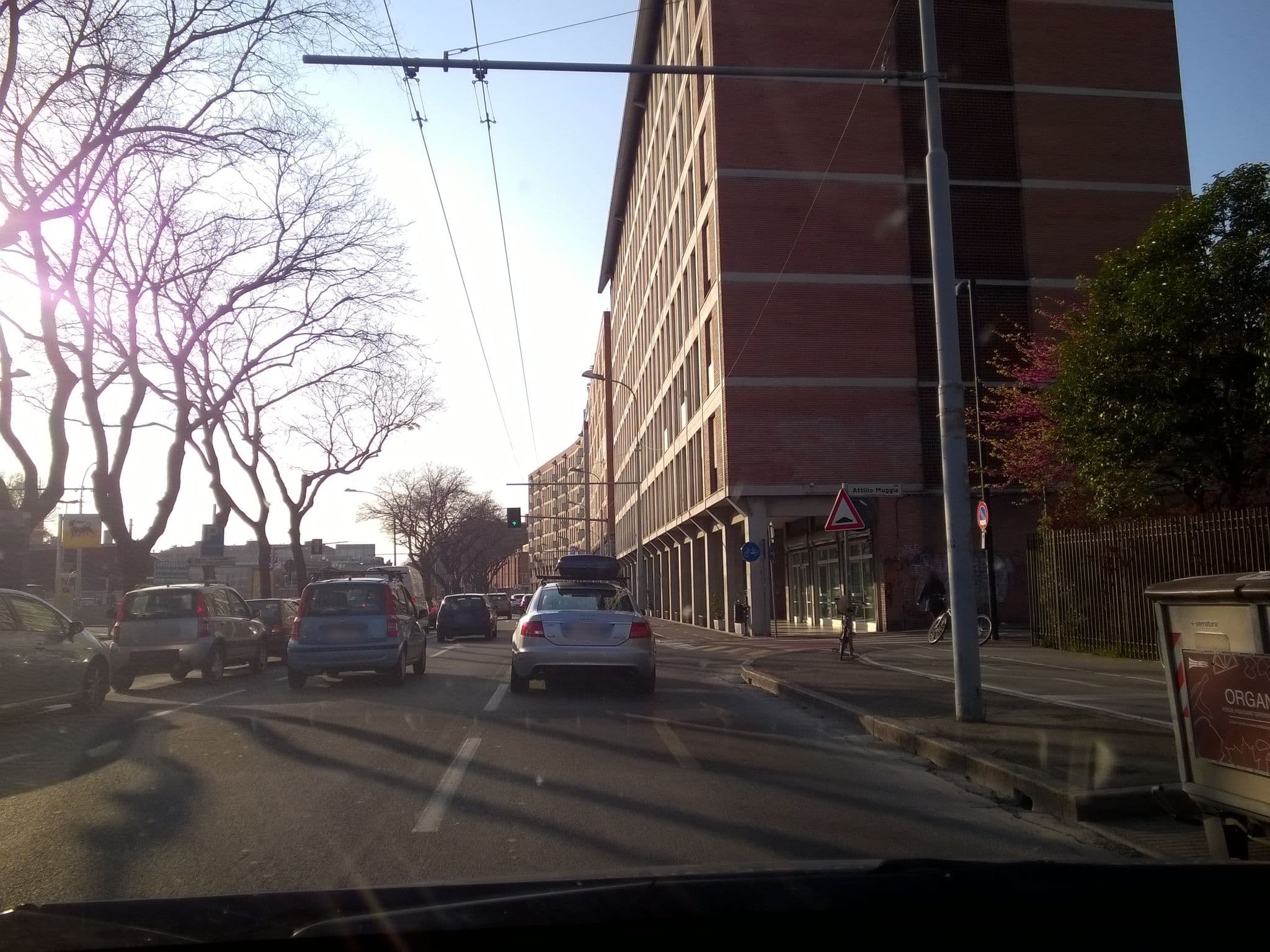 Street view near 4 Star Bologna Train Station, Bologna — © bellazambo (CC BY-SA · Mapillary)