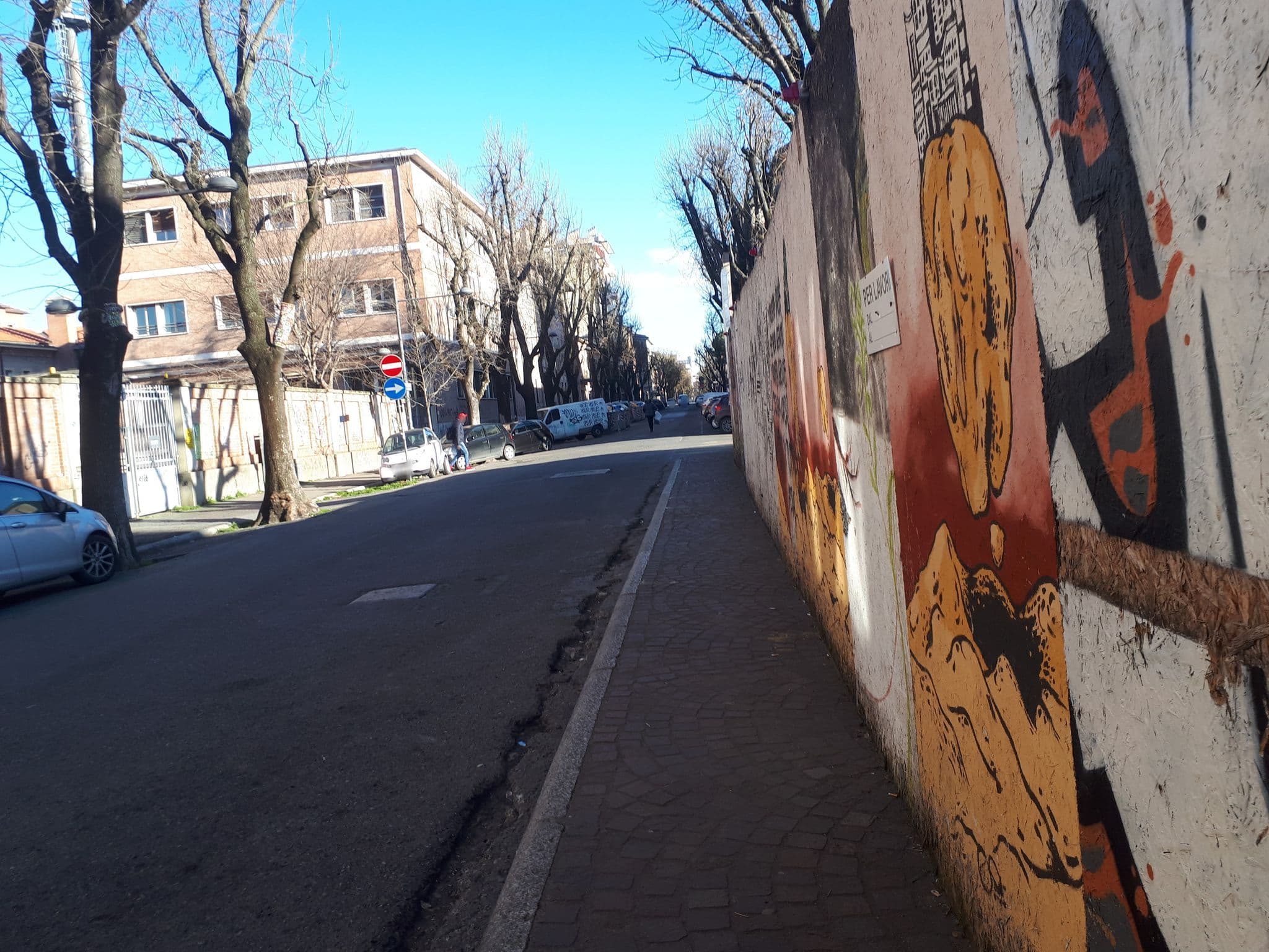 Street view near B&B One Room, Bologna — © elenavaleria_saporito (CC BY-SA · Mapillary)