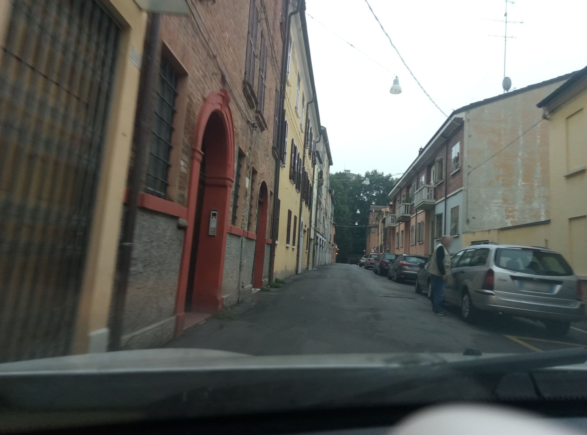 Street view near I Gatti Turchini, Ferrara — © senbee (CC BY-SA · Mapillary)