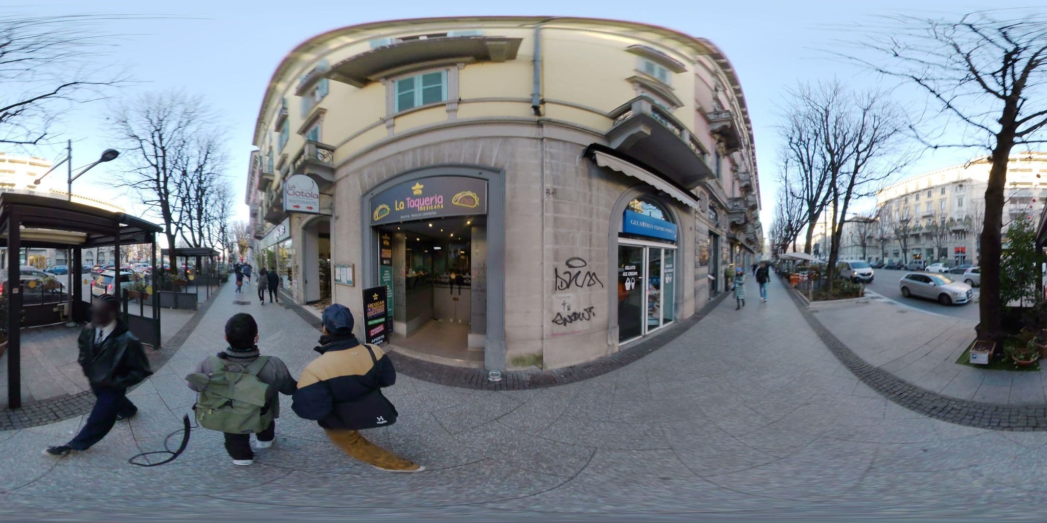 Street view near Feel Porta Nuova Rooms, Bergamo — © mapconcierge (CC BY-SA · Mapillary)