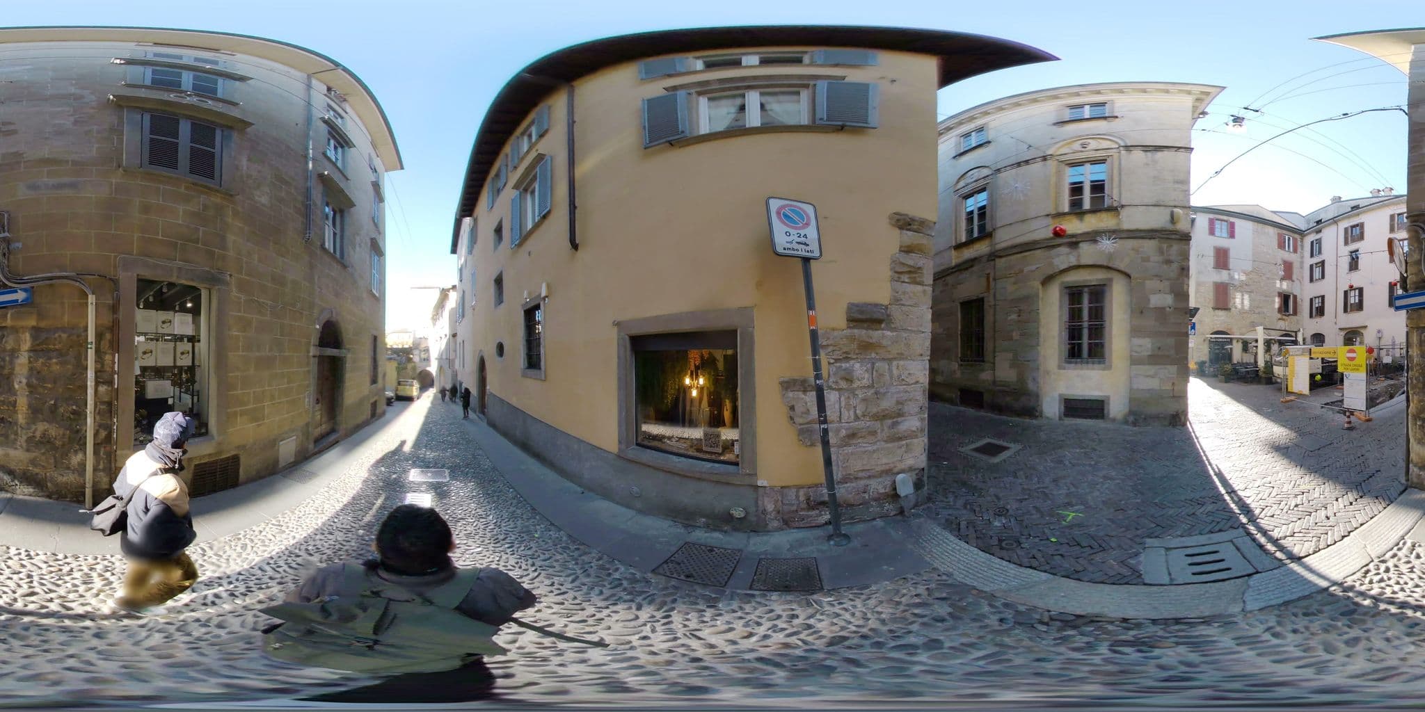 Street view near Appartamento Arlecchino, Bergamo — © mapconcierge (CC BY-SA · Mapillary)