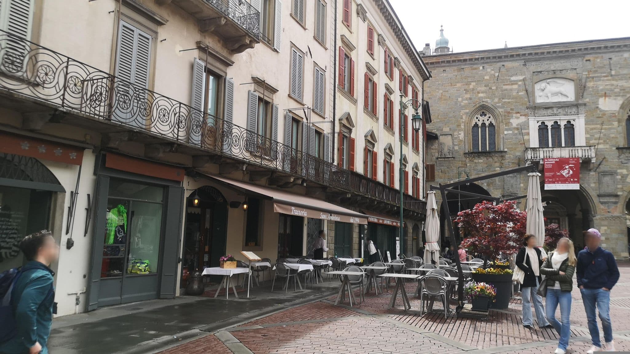 Street view near Botton d'Oro Gombito 3, Bergamo — © moon4 (CC BY-SA · Mapillary)