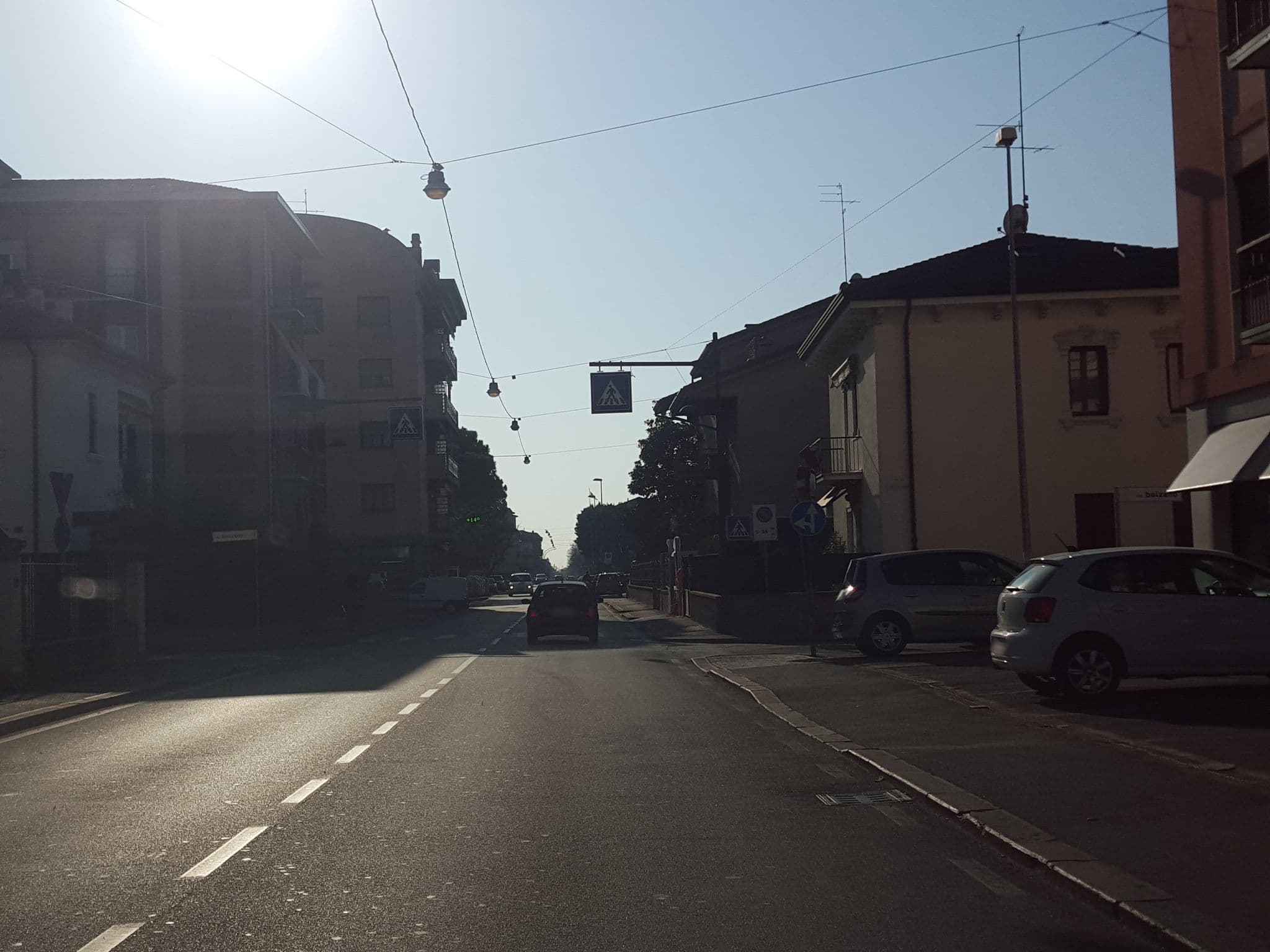 Street view near b&b Casimira, Verona — © lucamenini (CC BY-SA · Mapillary)