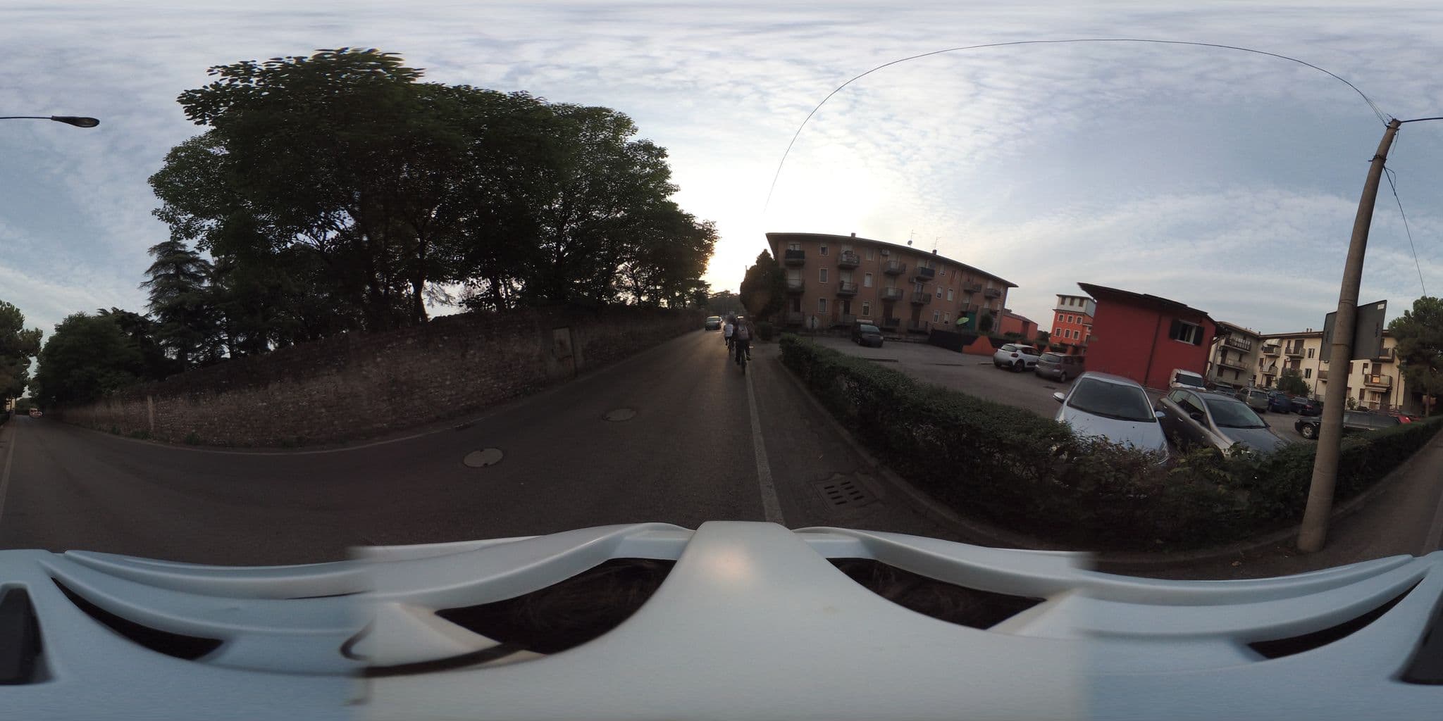 Street view near Hotel Siros, Verona — © giubar (CC BY-SA · Mapillary)