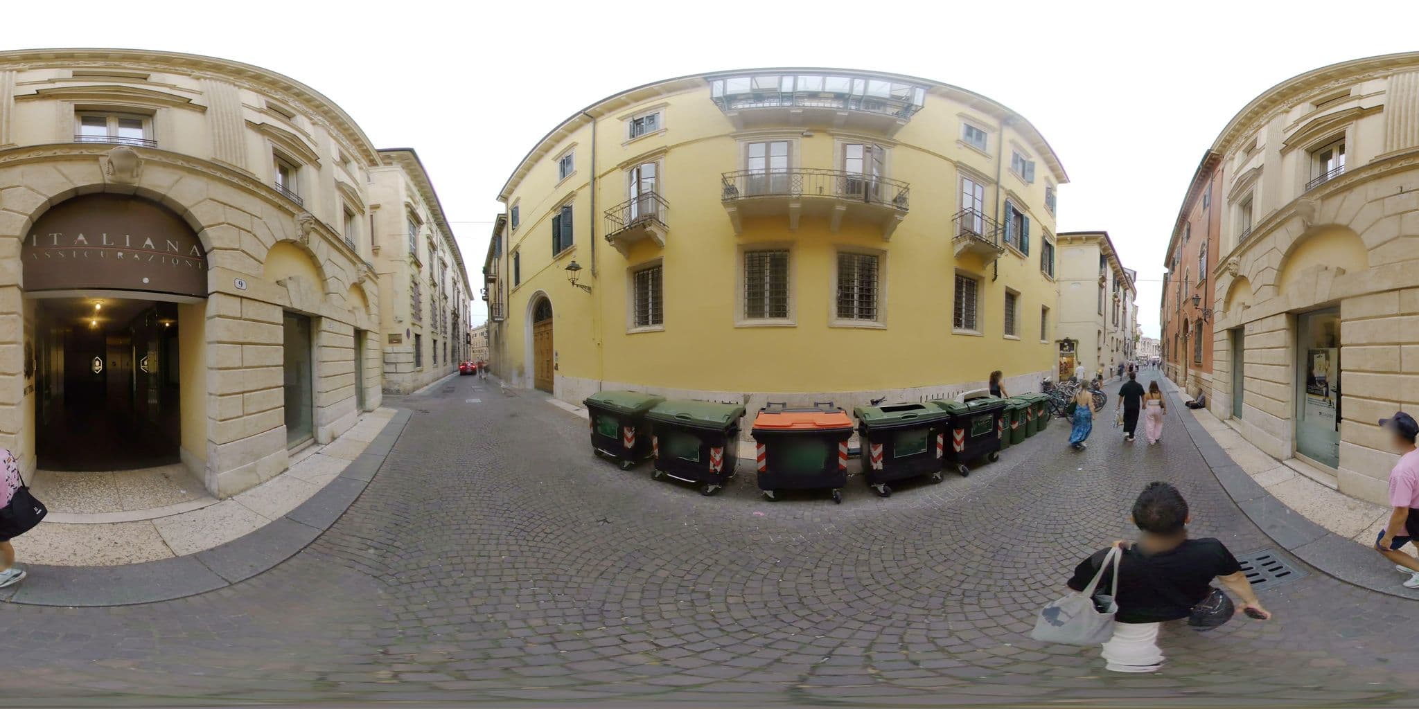 Street view near Oriana Suites Verona, Verona — © mapconcierge (CC BY-SA · Mapillary)