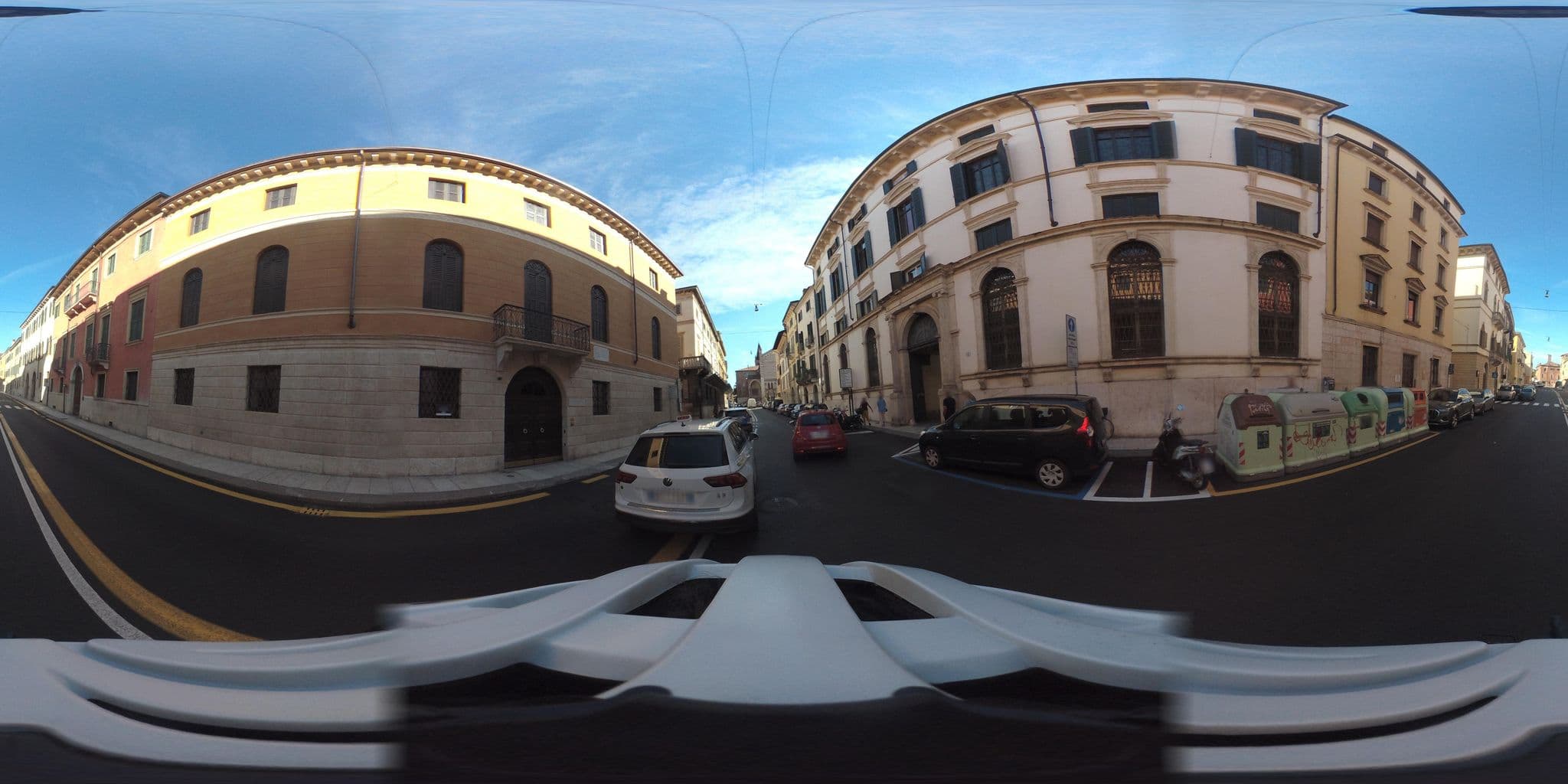Street view near Il Giardino Dei Segreti, Verona — © giubar (CC BY-SA · Mapillary)