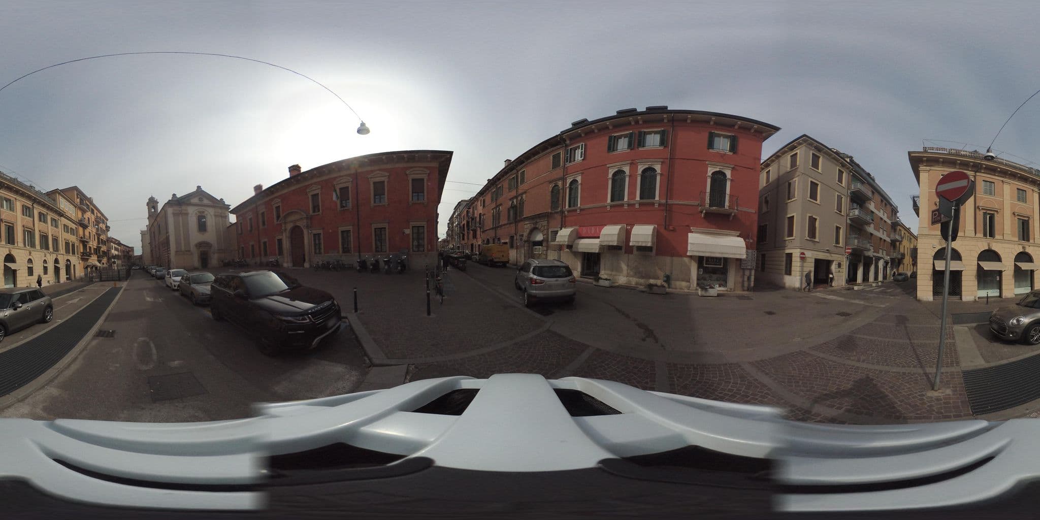 Street view near 3 Amici Suites, Verona — © giubar (CC BY-SA · Mapillary)