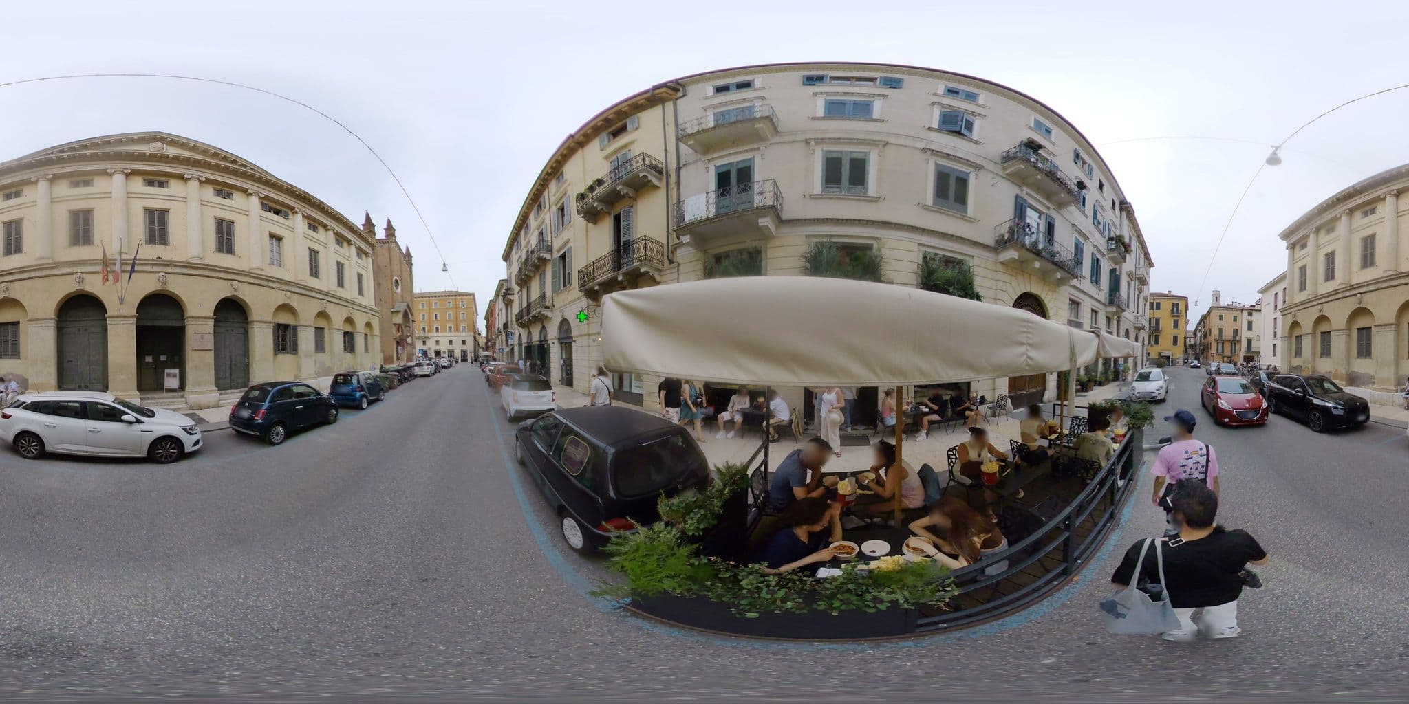 Street view near Verona For Rent Affresco, Verona — © mapconcierge (CC BY-SA · Mapillary)