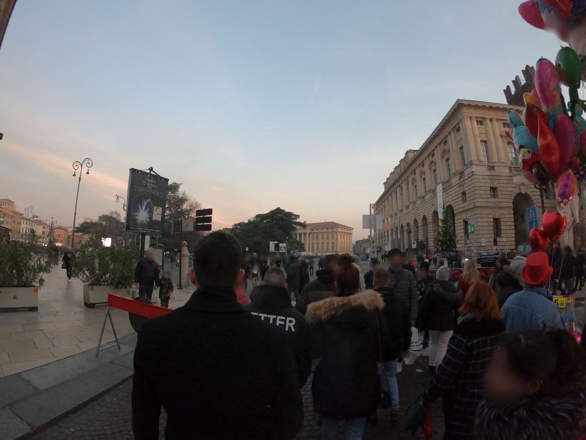 Street view near Hotel Locanda Ippopotamo, Verona — © asturksever (CC BY-SA · Mapillary)
