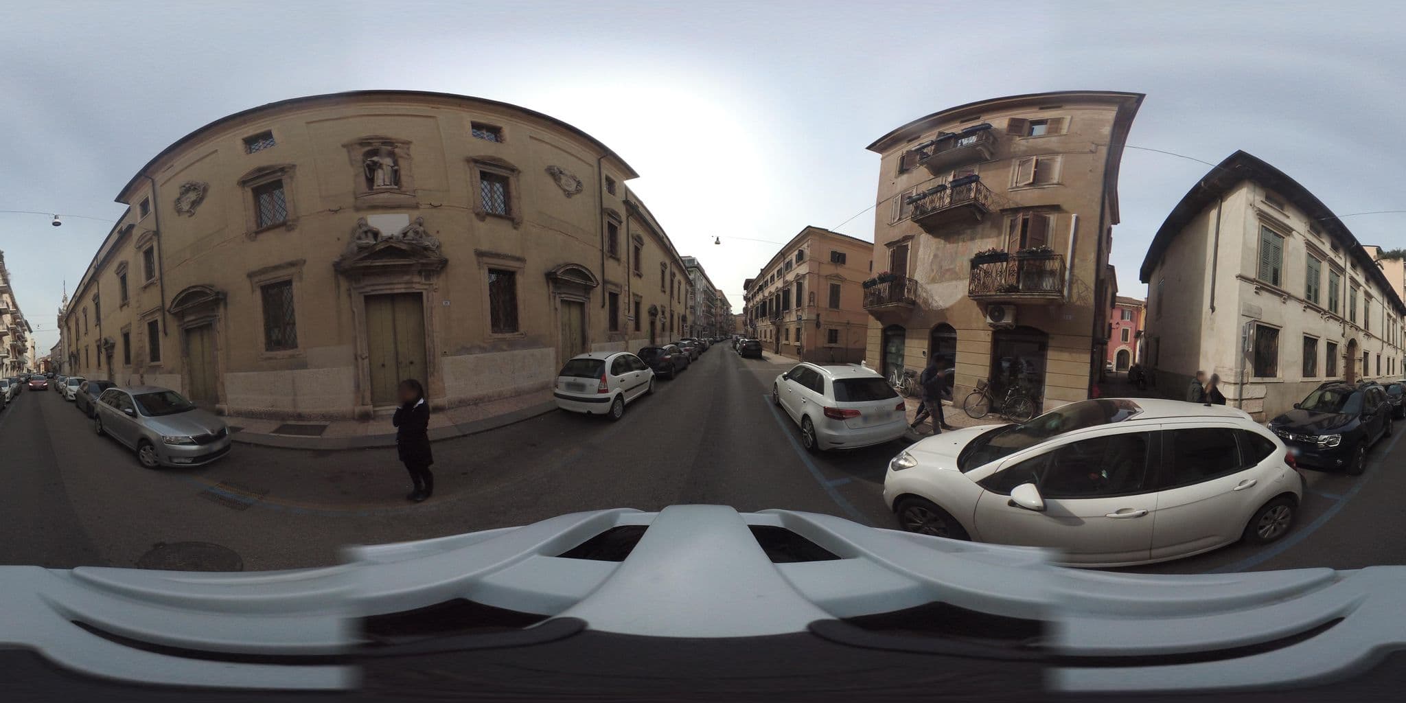 Street view near B&B Marconi, Verona — © giubar (CC BY-SA · Mapillary)