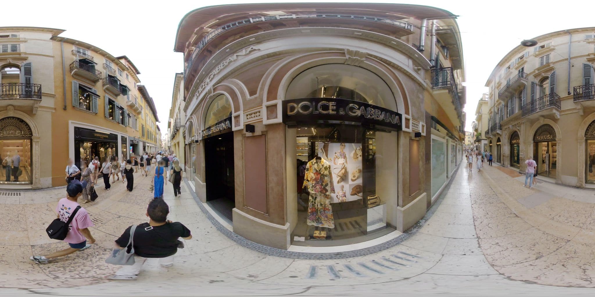 Street view near Mazzini Suite Halldis Apartments, Verona — © mapconcierge (CC BY-SA · Mapillary)