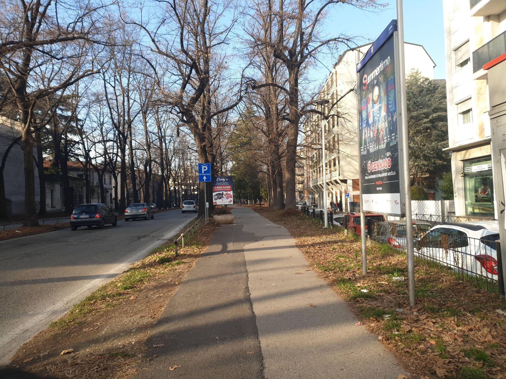 Street view near Santa Sofia Apartments, Padua — © voschix (CC BY-SA · Mapillary)