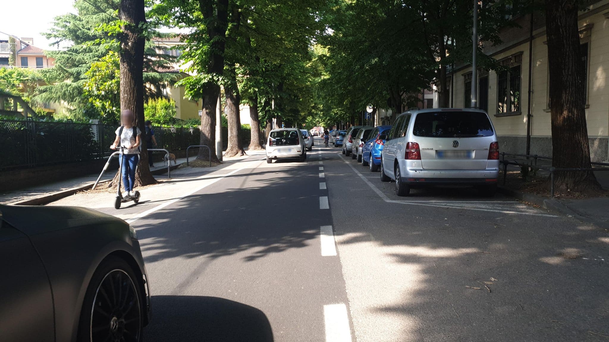 Street view near B&B Al Santo, Padua — © voschix (CC BY-SA · Mapillary)