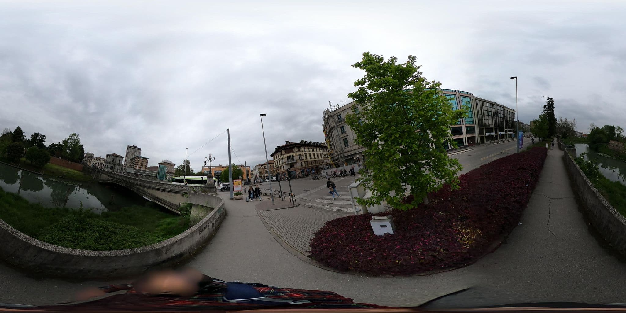 Street view near Hotel del Corso, Padua — © mircozorzo (CC BY-SA · Mapillary)