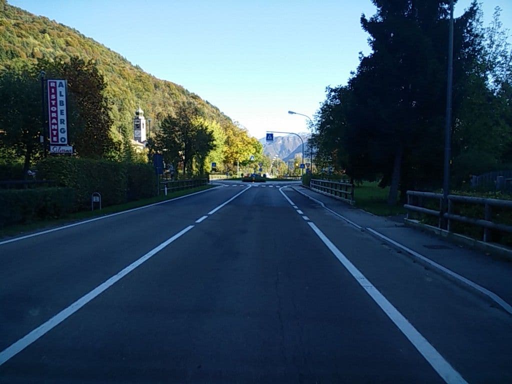 Street view near Albergo Silvana di Migliorini Gianluca e Andrea SNC, Molina di Ledro — © joostjakob (CC BY-SA · Mapillary)