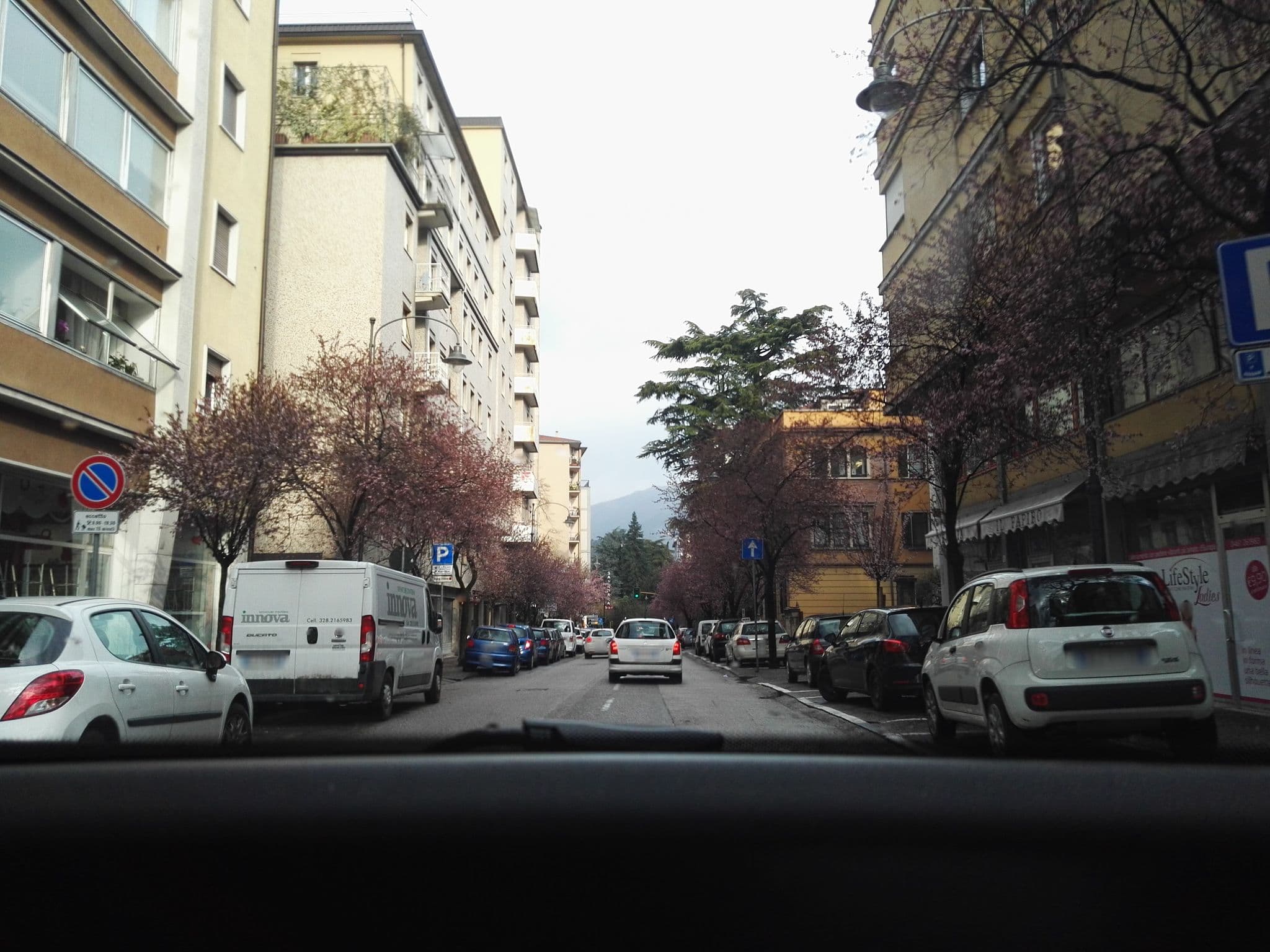 Street view near Girasole Grazioli 47, Trento — © marcomb (CC BY-SA · Mapillary)