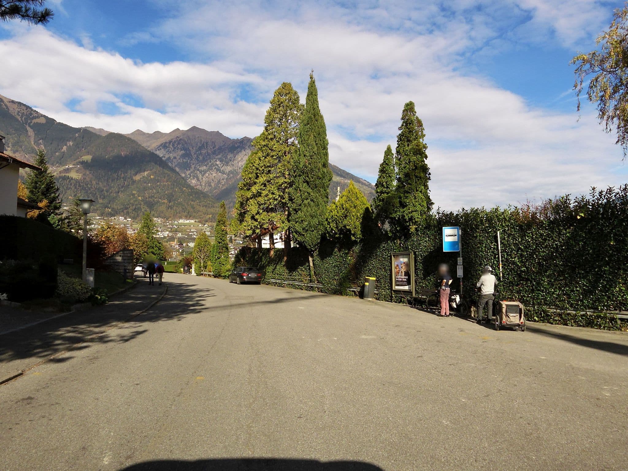 Street view near Sonnbichl, Merano — © czmrtn (CC BY-SA · Mapillary)