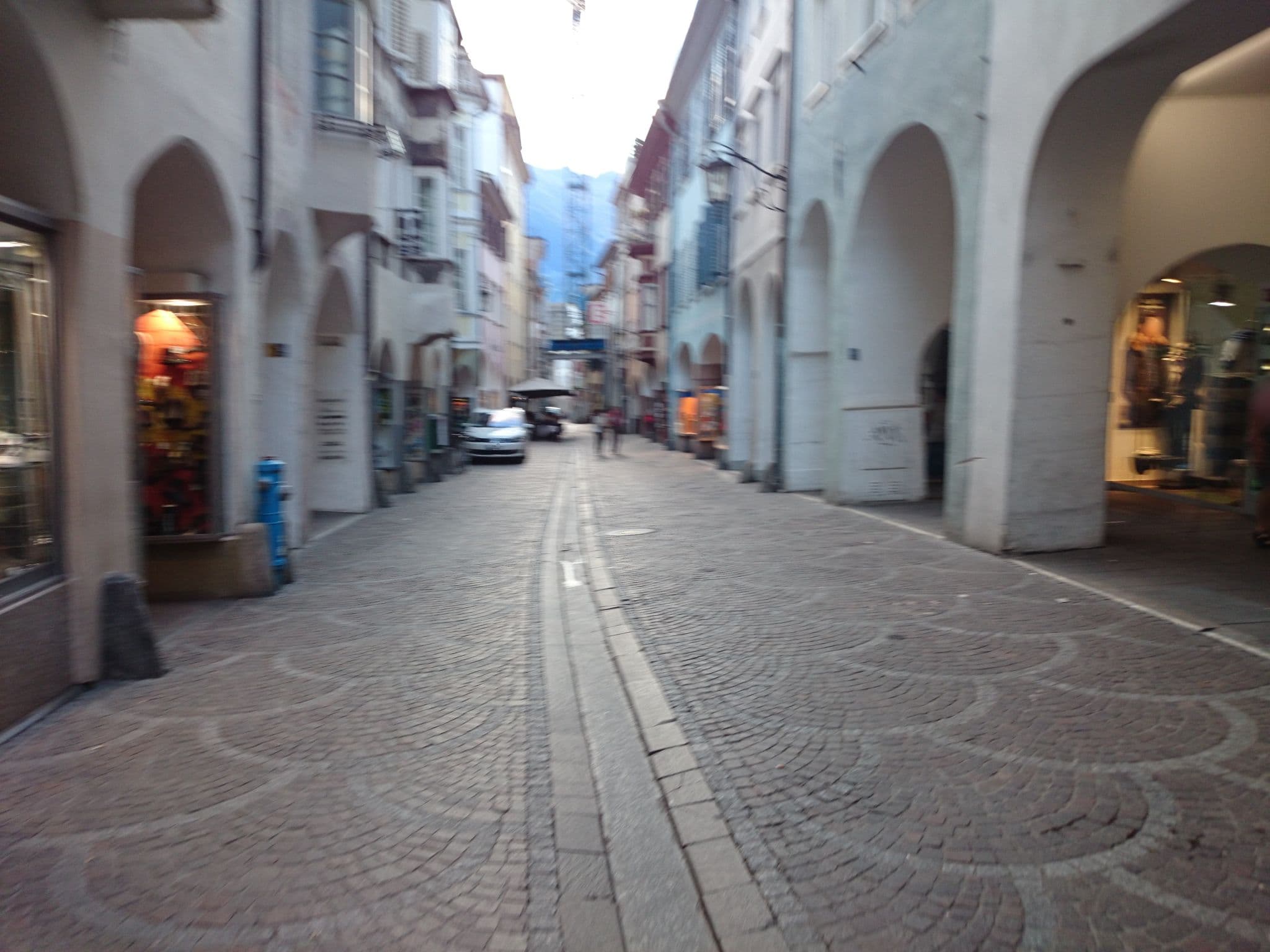 Street view near Flora, Merano — © ebel (CC BY-SA · Mapillary)
