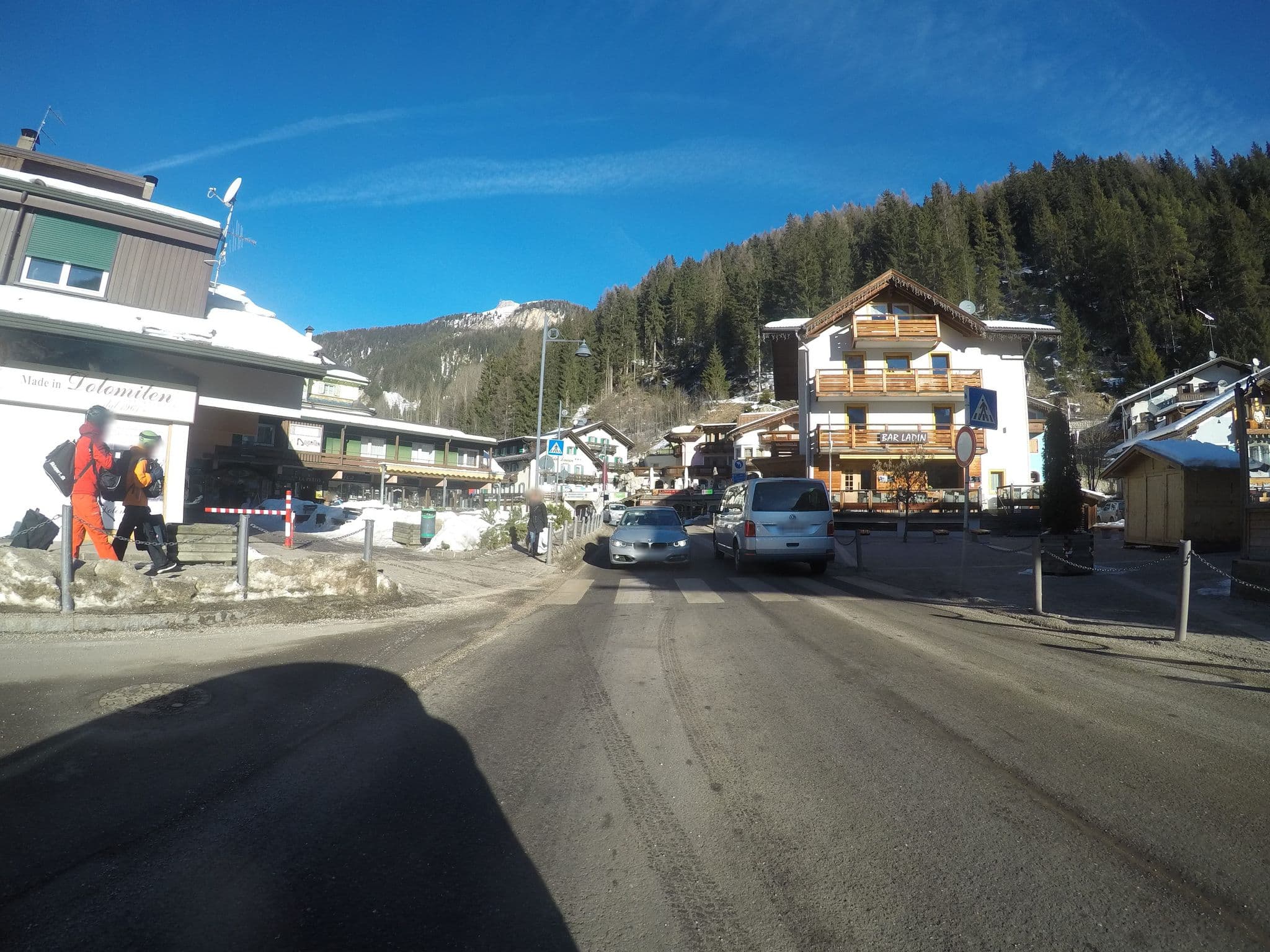 Street view near Hotel Faloria SAS Luisa, Canazei — © chrisbeddow (CC BY-SA · Mapillary)