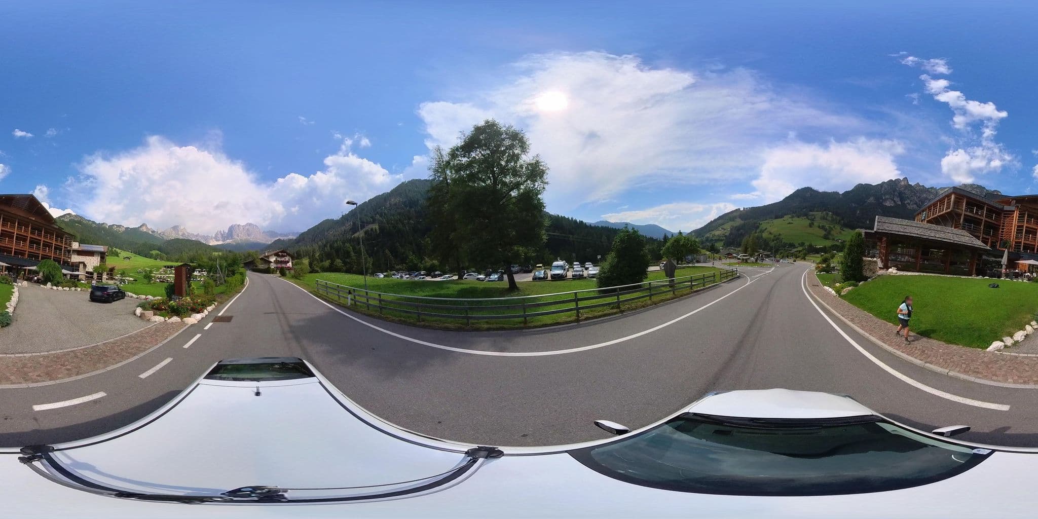 Street view near Hotel Cyprianerhof, Nova Levante — © osmplus_org (CC BY-SA · Mapillary)