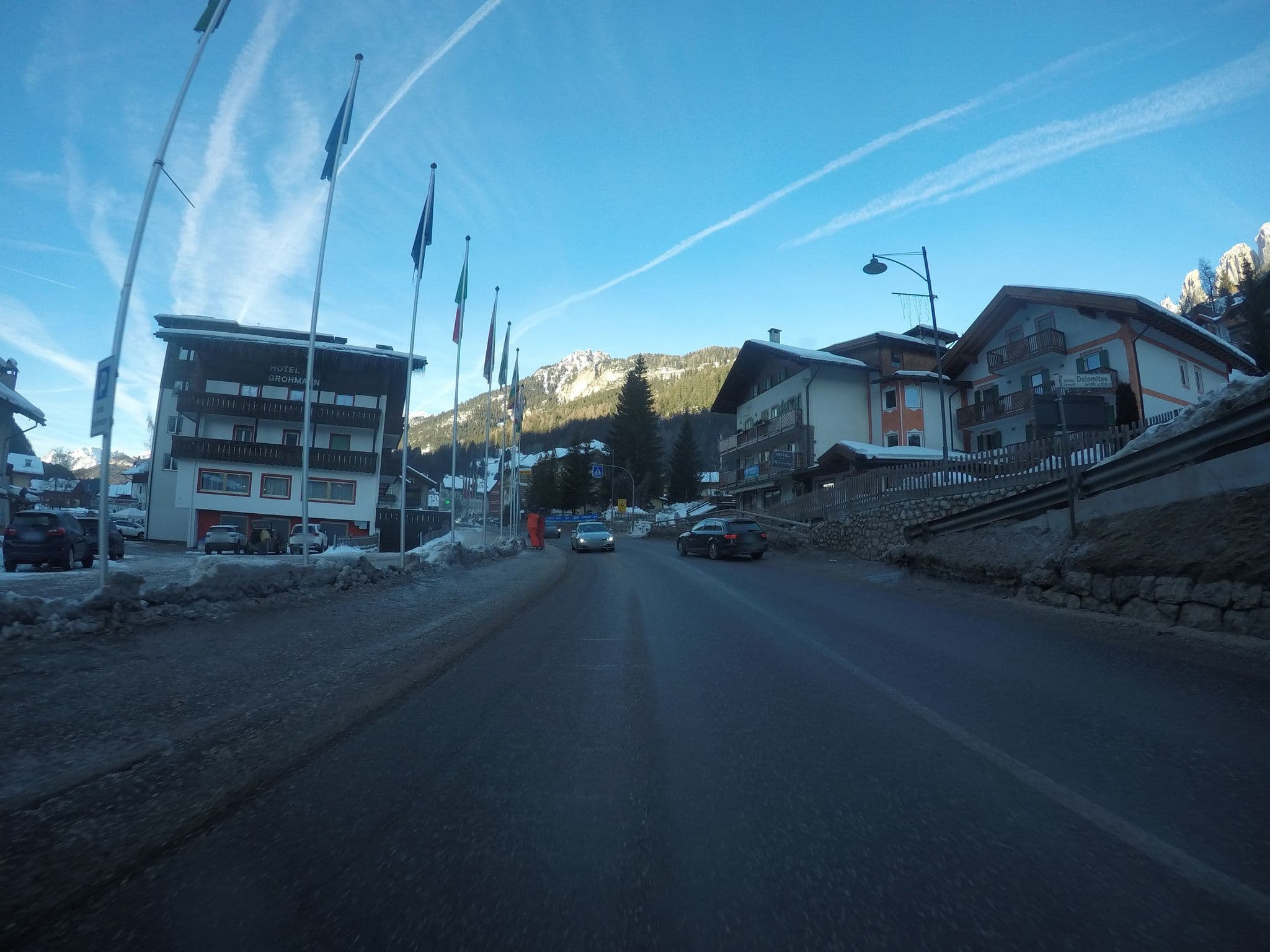 Street view near Christine, Canazei — © chrisbeddow (CC BY-SA · Mapillary)