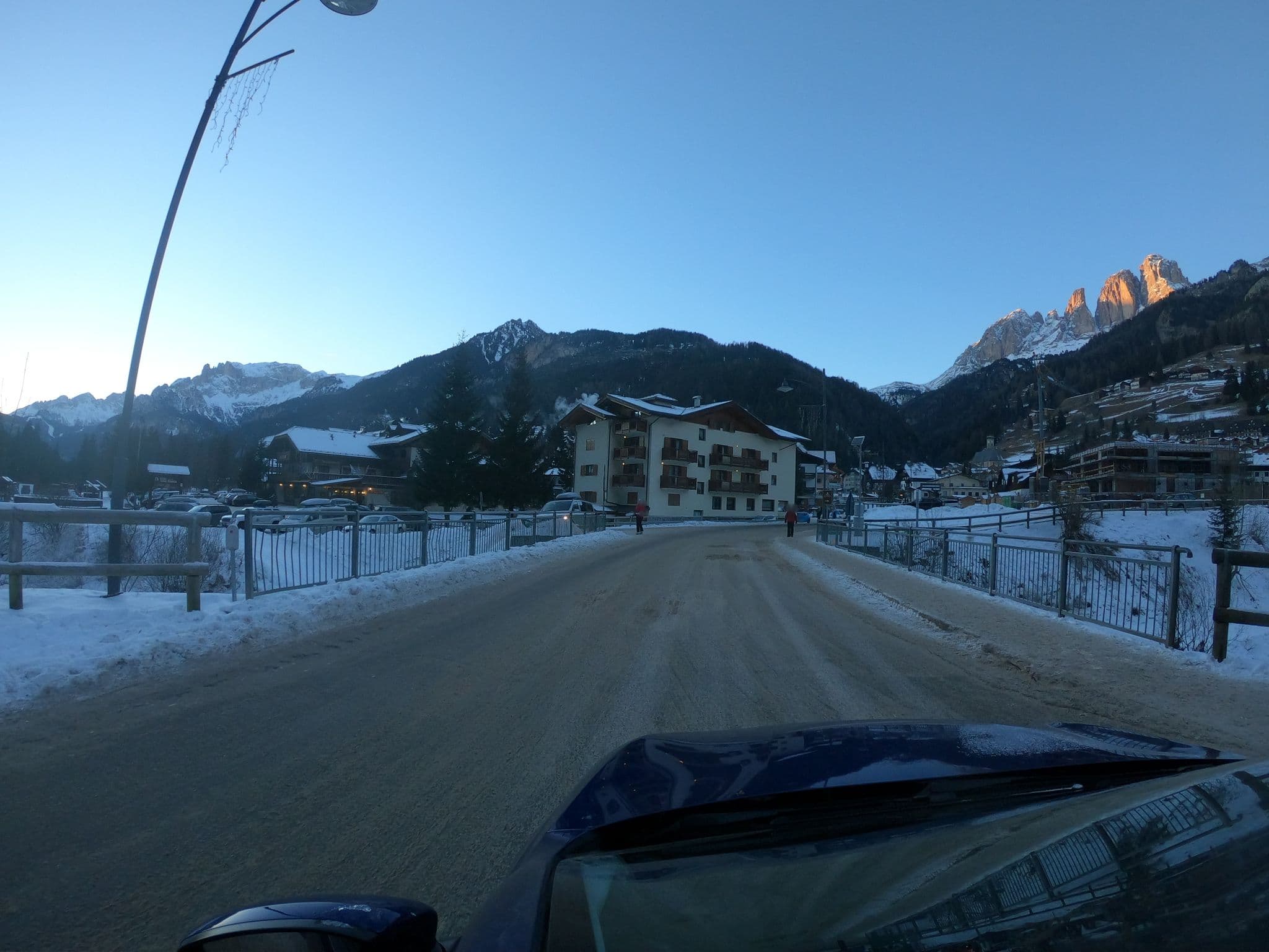 Street view near Sellaronda Hotel, Canazei — © chrisbeddow (CC BY-SA · Mapillary)