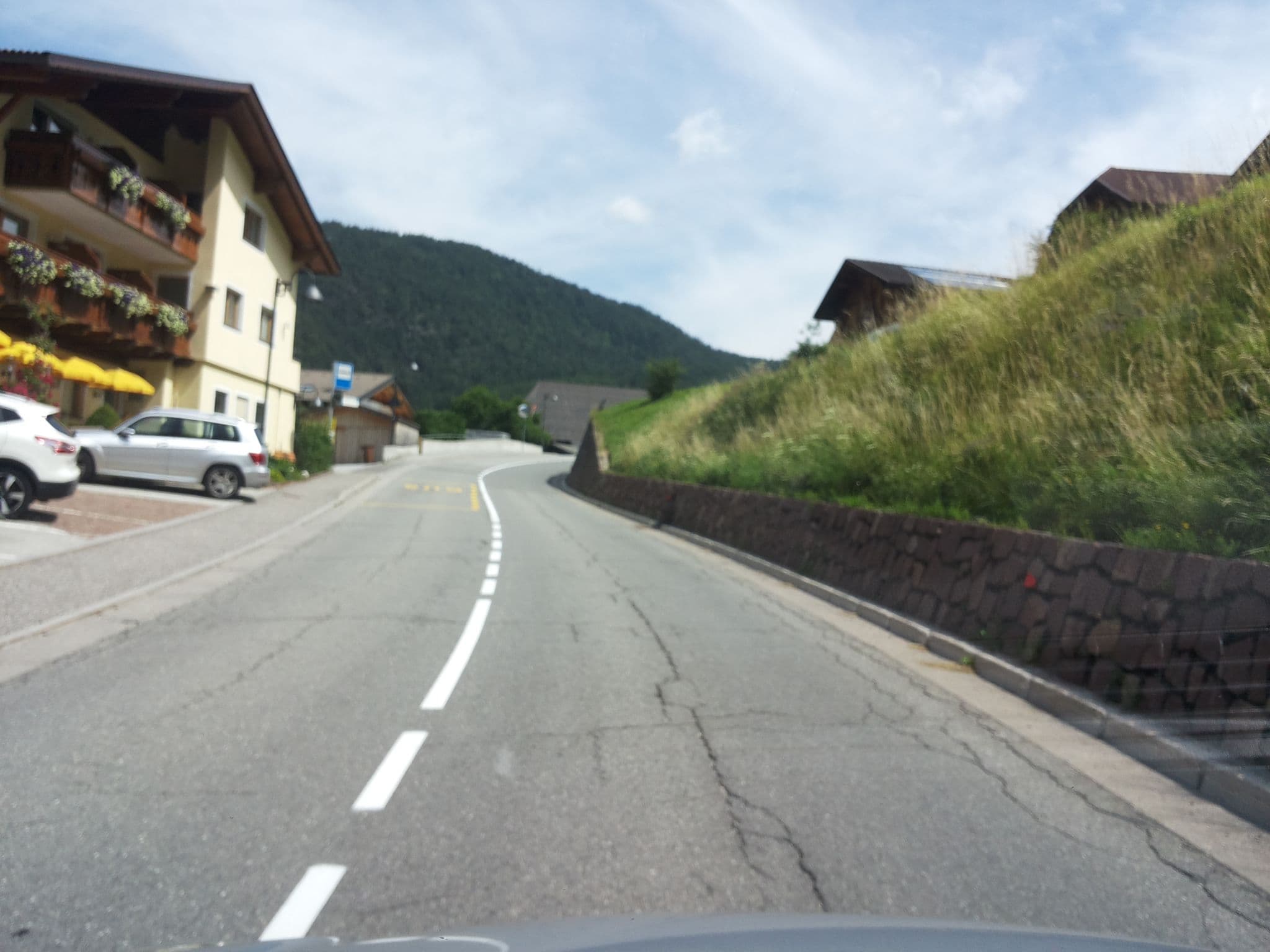 Street view near Haus Pötzes, Castelrotto — © musuruan (CC BY-SA · Mapillary)