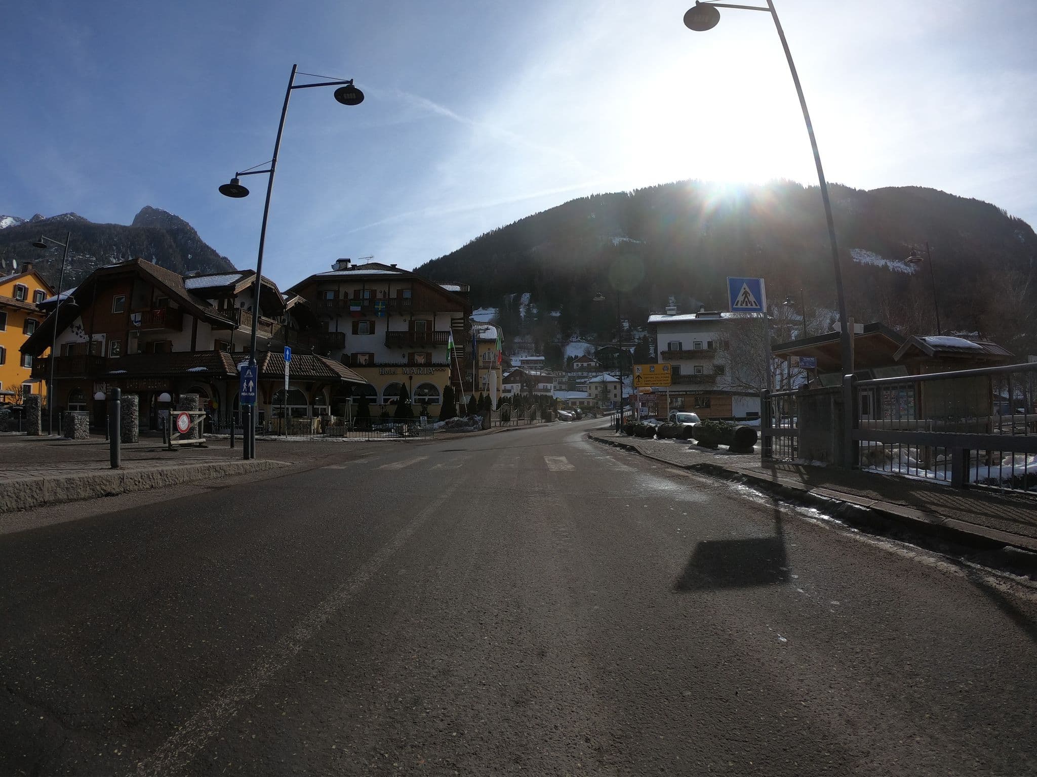 Street view near Adler Moena Hotel Resort Clubresidence, Moena — © chrisbeddow (CC BY-SA · Mapillary)