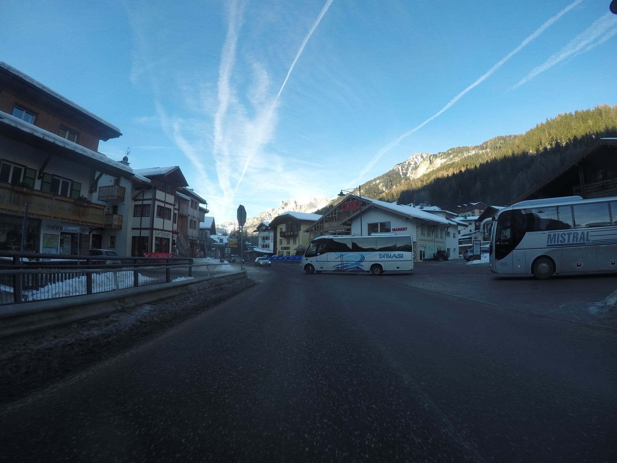 Street view near Hotel Rubina, Canazei — © chrisbeddow (CC BY-SA · Mapillary)