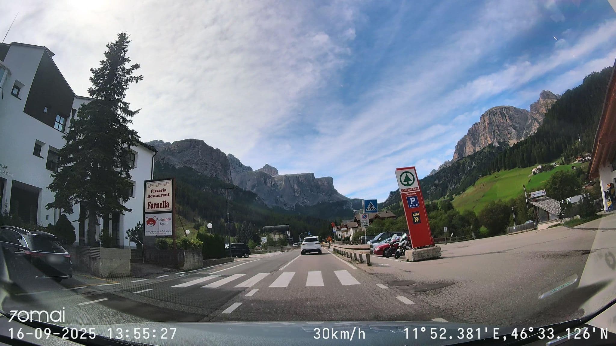 Street view near Pensione Chalet Madrisa, Selva — © doriel (CC BY-SA · Mapillary)