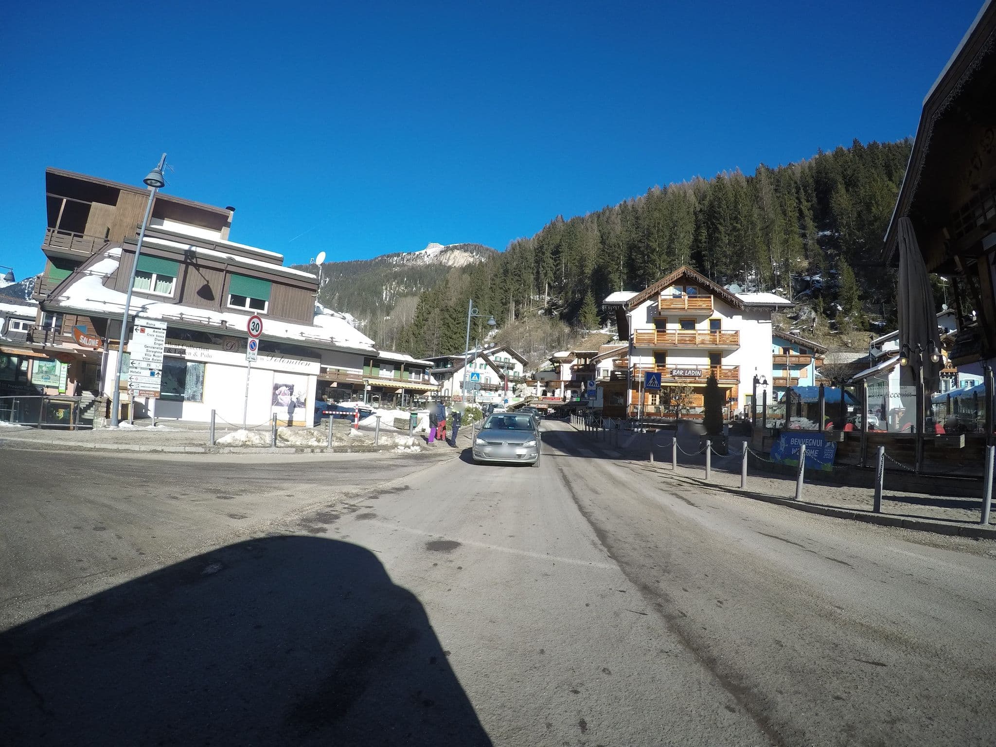 Street view near Bernard Aline, Canazei — © chrisbeddow (CC BY-SA · Mapillary)