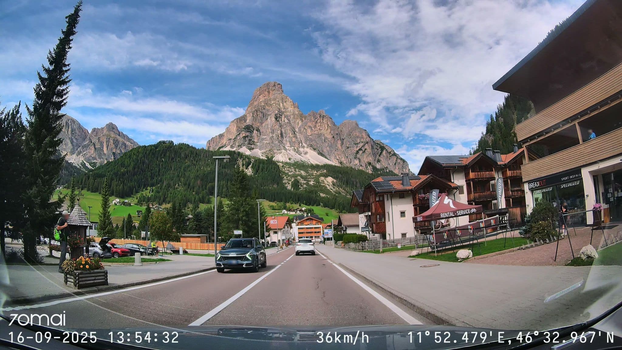 Street view near Ciasa Vilin, Selva — © doriel (CC BY-SA · Mapillary)