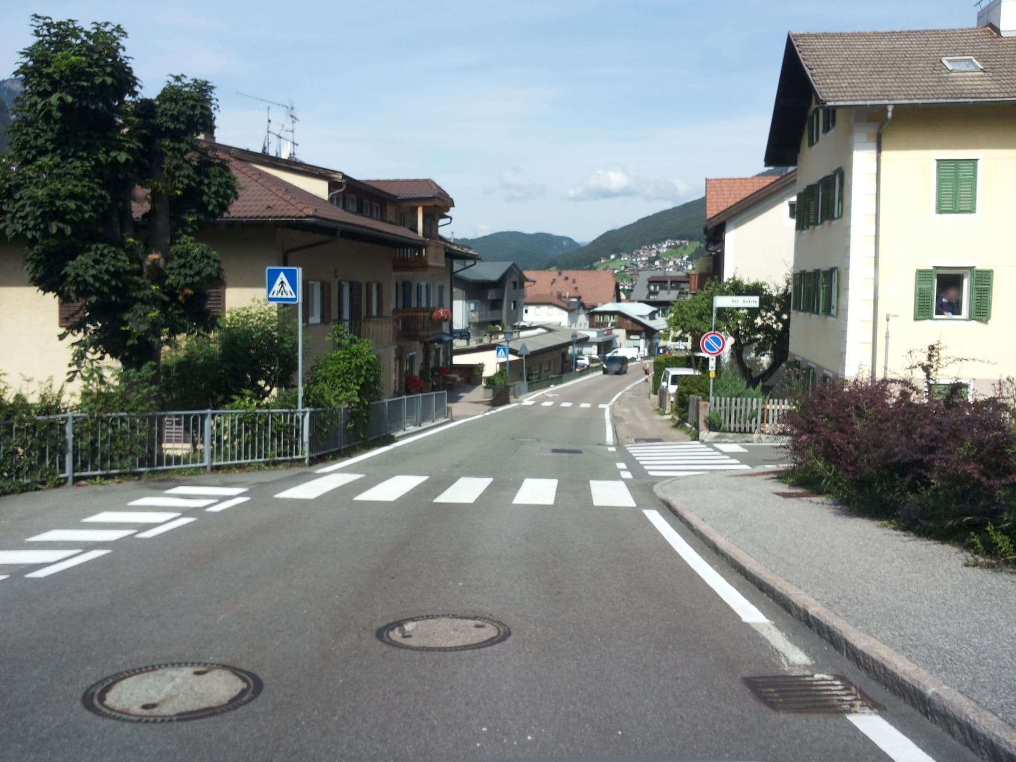 Street view near Villa Aurelia, Ortisei — © musuruan (CC BY-SA · Mapillary)