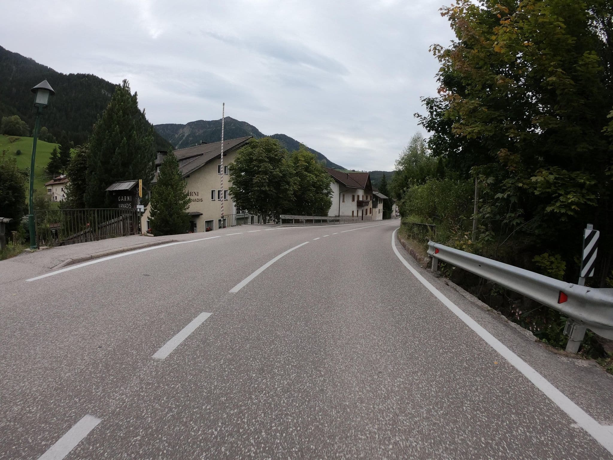 Street view near Cësa Salegg Garni, Ortisei — © joostjakob (CC BY-SA · Mapillary)
