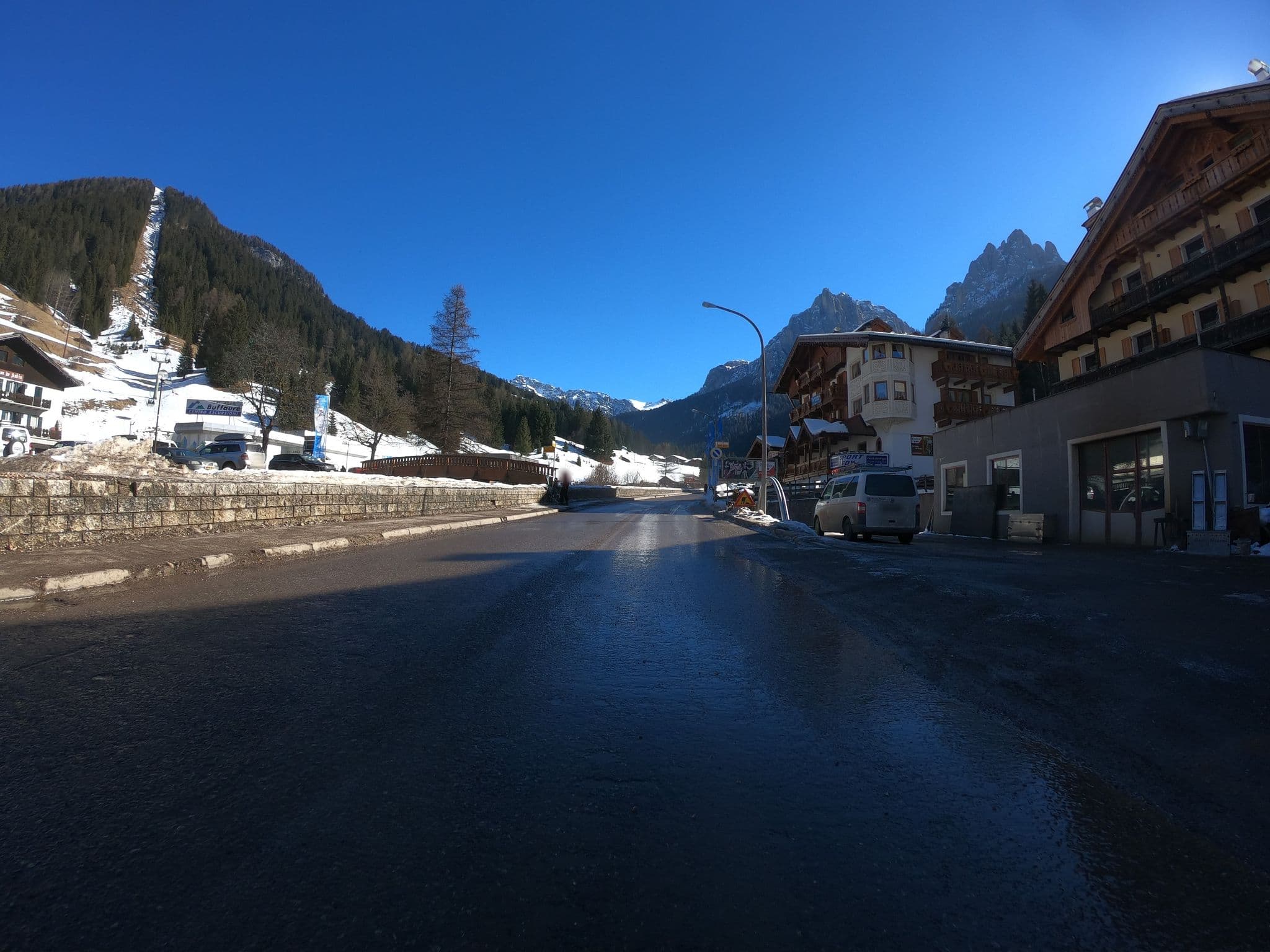 Street view near Buffaure a Parte, Pozza di Fassa — © chrisbeddow (CC BY-SA · Mapillary)
