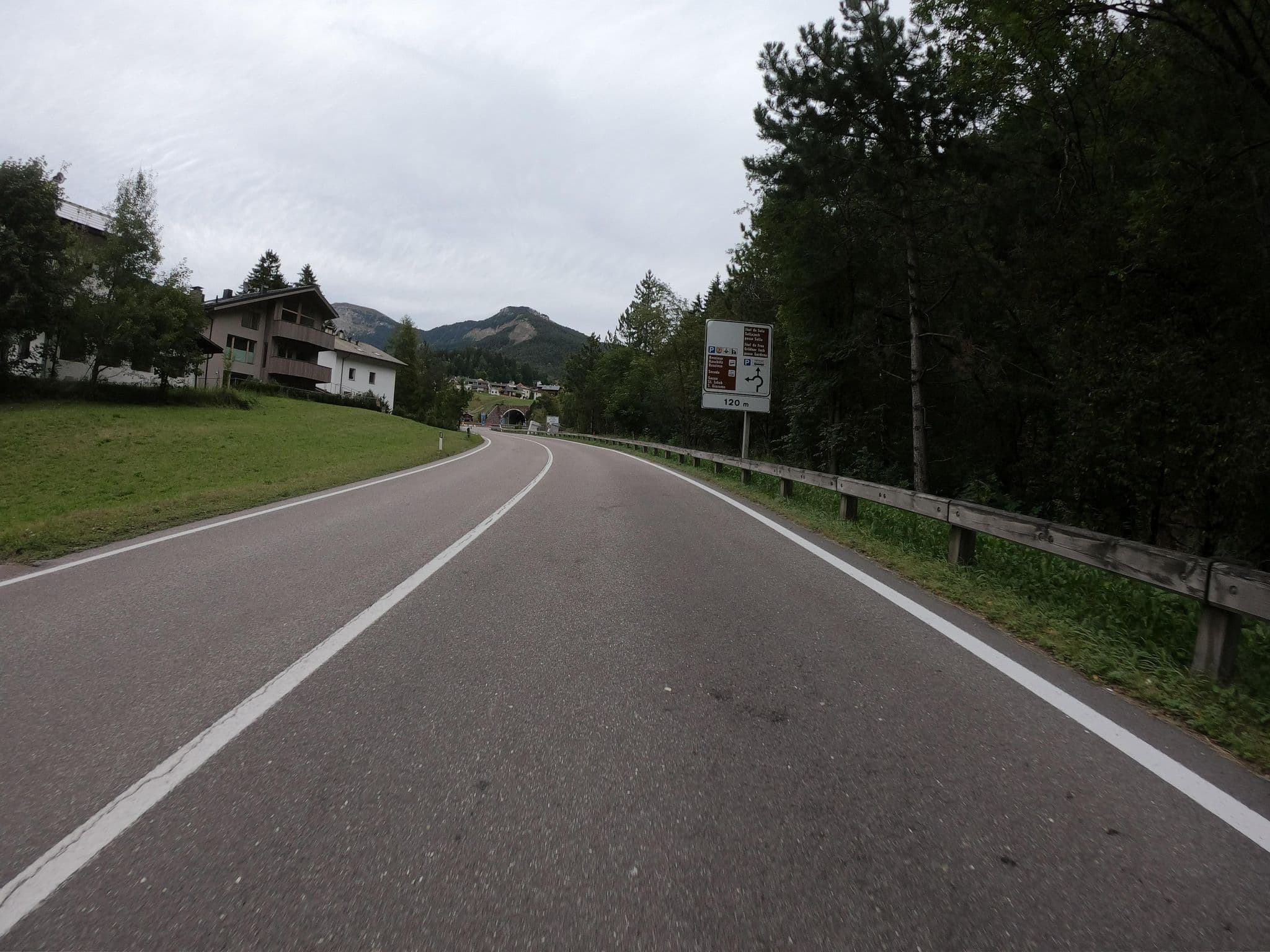 Street view near Garnì Cittadella, Ortisei — © joostjakob (CC BY-SA · Mapillary)