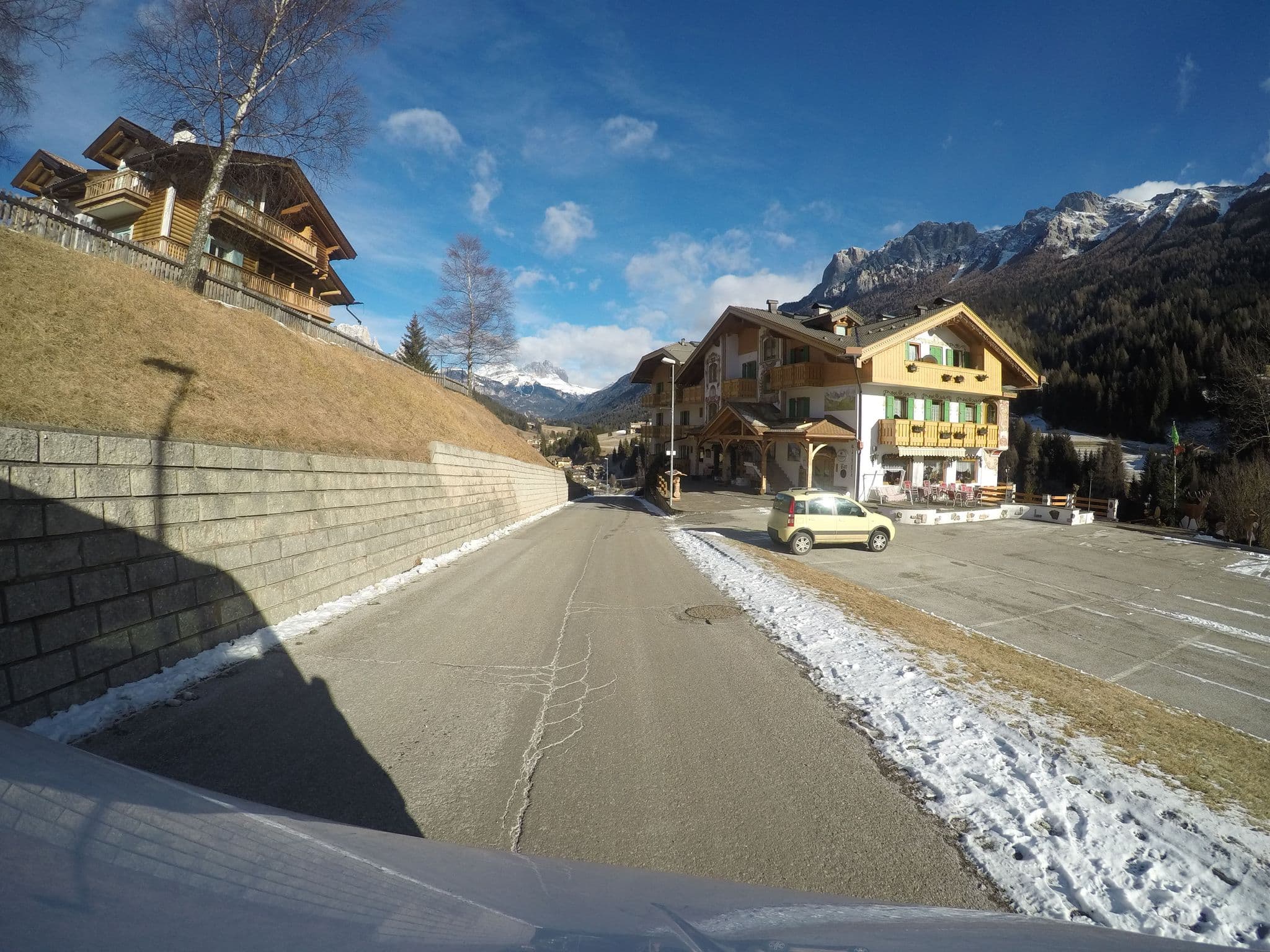 Street view near Latemar Hotel Soraga, Moena — © chrisbeddow (CC BY-SA · Mapillary)