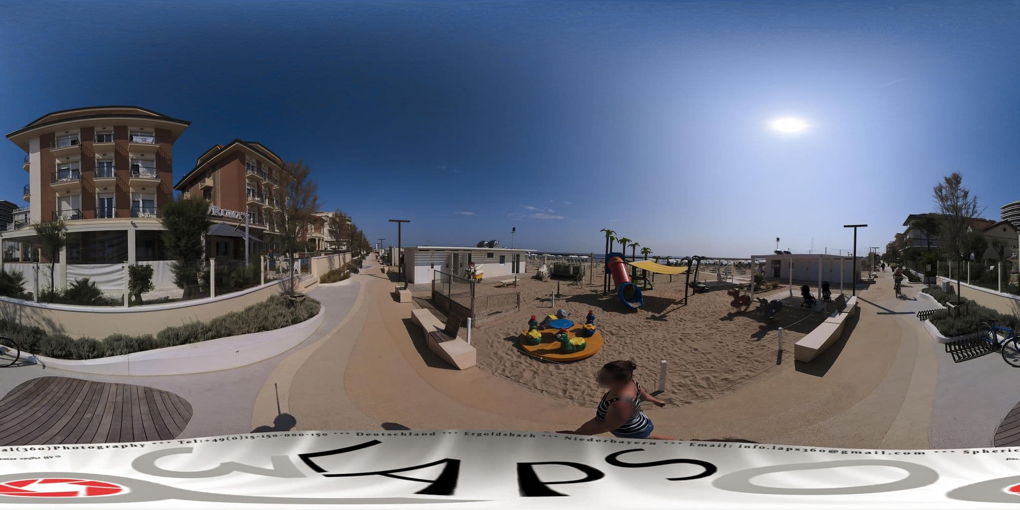 Street view near Hotel Roma, Bellaria-Igea Marina — © LAPS360 (CC BY-SA · Mapillary)