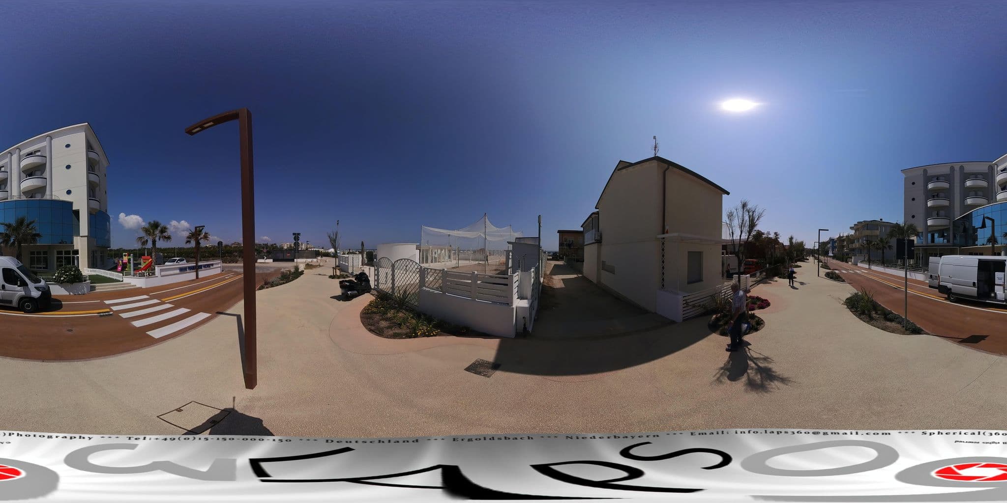 Street view near Hotel Alexander Spiaggia, San Mauro a Mare — © LAPS360 (CC BY-SA · Mapillary)