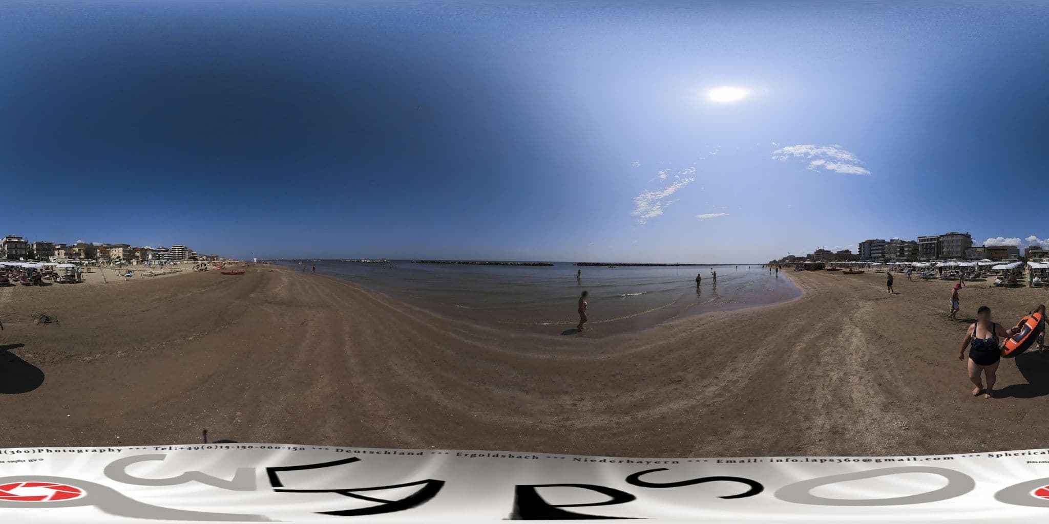 Street view near Hotel Montanari, San Mauro a Mare — © LAPS360 (CC BY-SA · Mapillary)