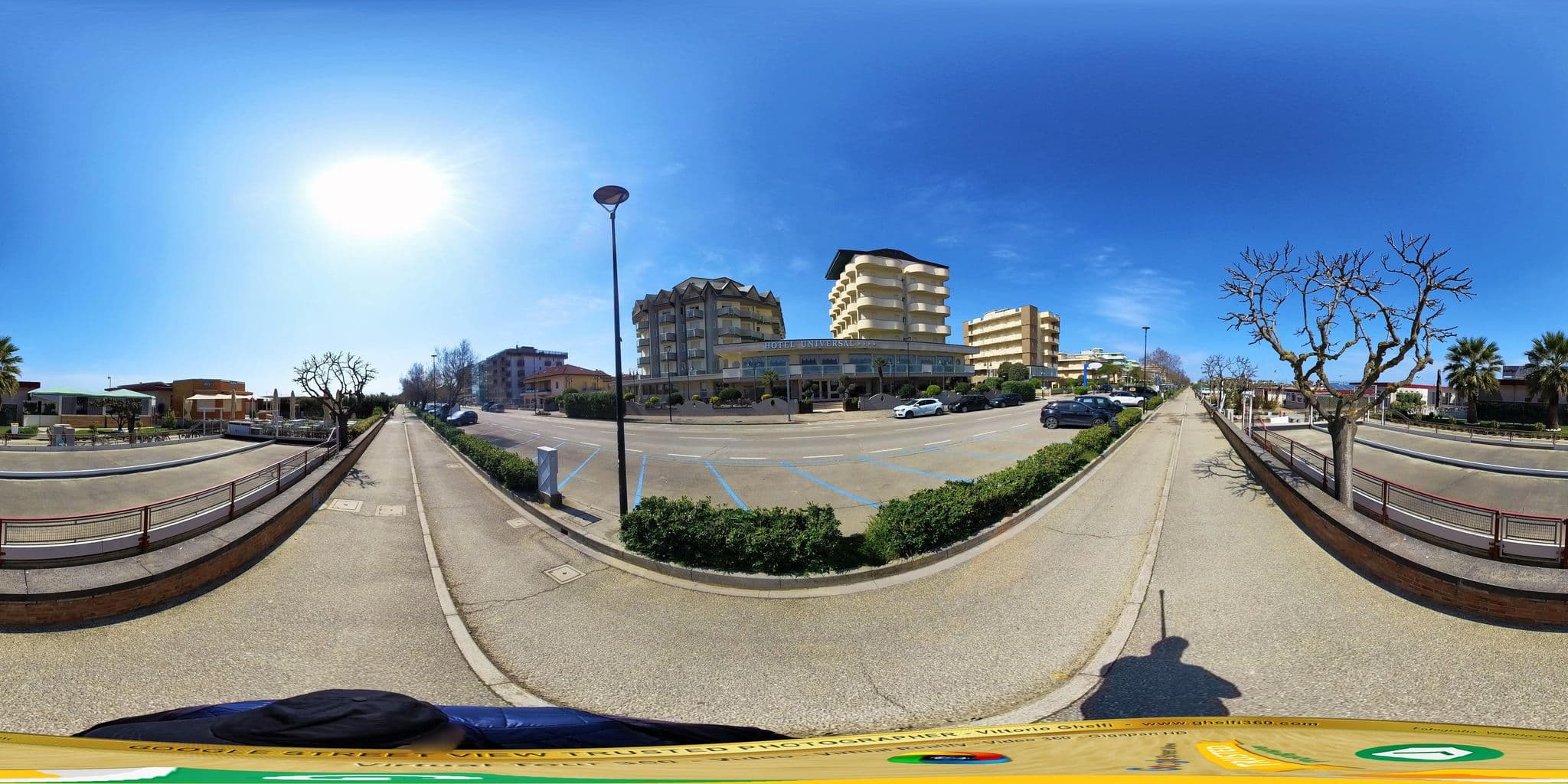 Street view near Select Hotels, Pinarella — © Ghelfi360 (CC BY-SA · Mapillary)